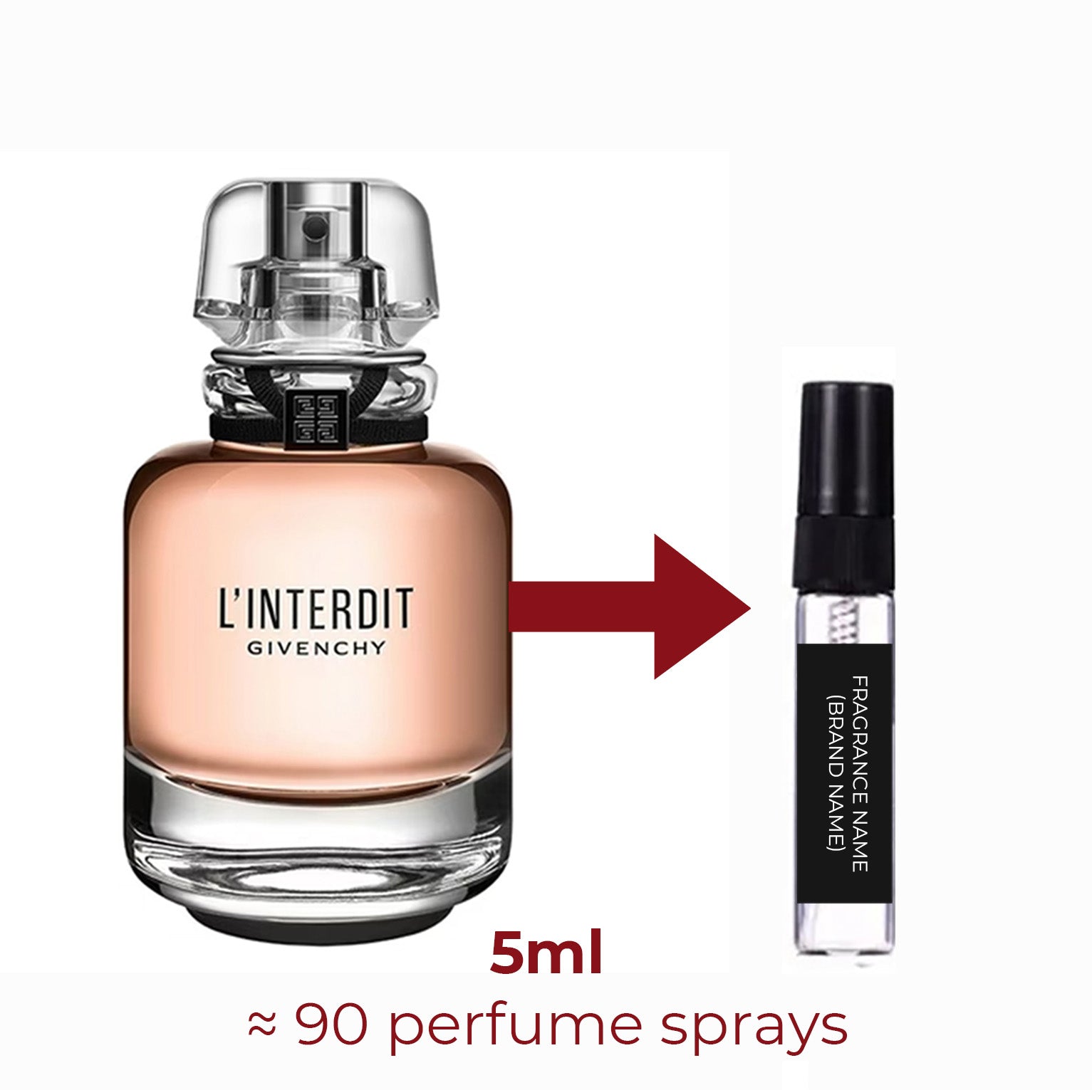 Parfum L'Interdit Eau de Parfum Givenchy pour femme - ParfumAmaruParis