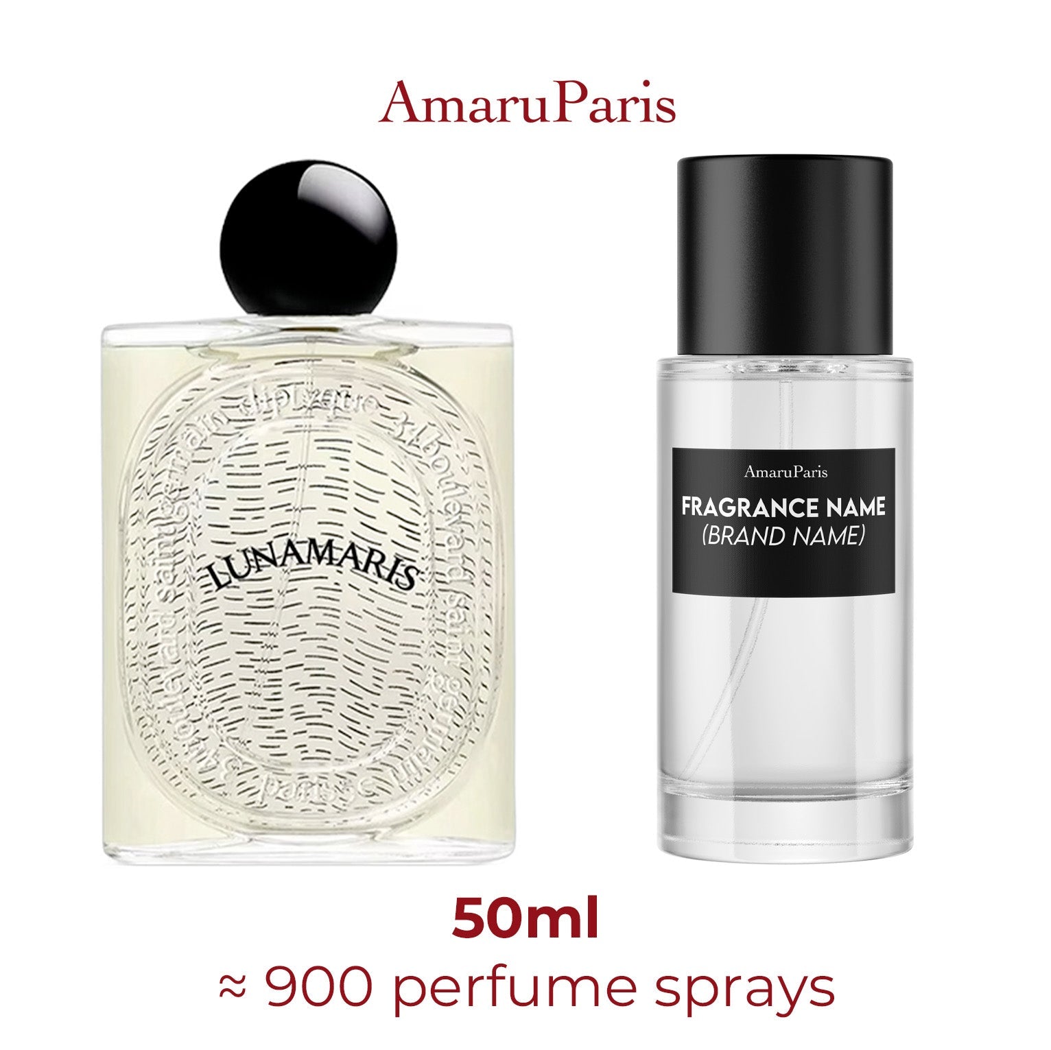 Lunamaris Diptyque - Amaru Paris Miniature Perfume