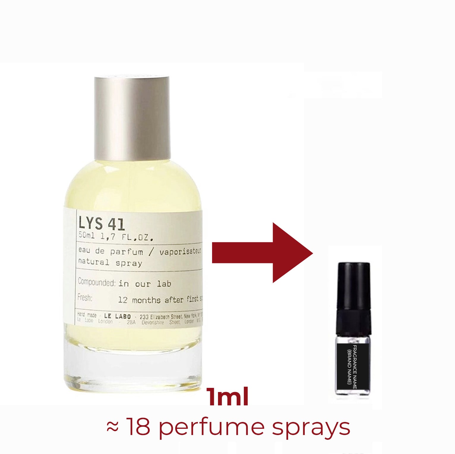 Parfum Lys 41 Le Labo pour femme - ParfumAmaruParis