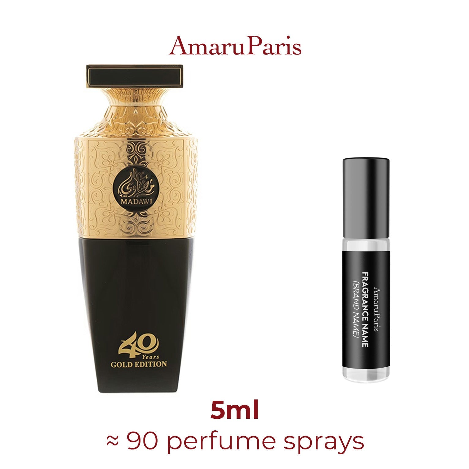 Parfum Madawi 40 years Gold Edition Arabian Oud unisexe - ParfumAmaruParis