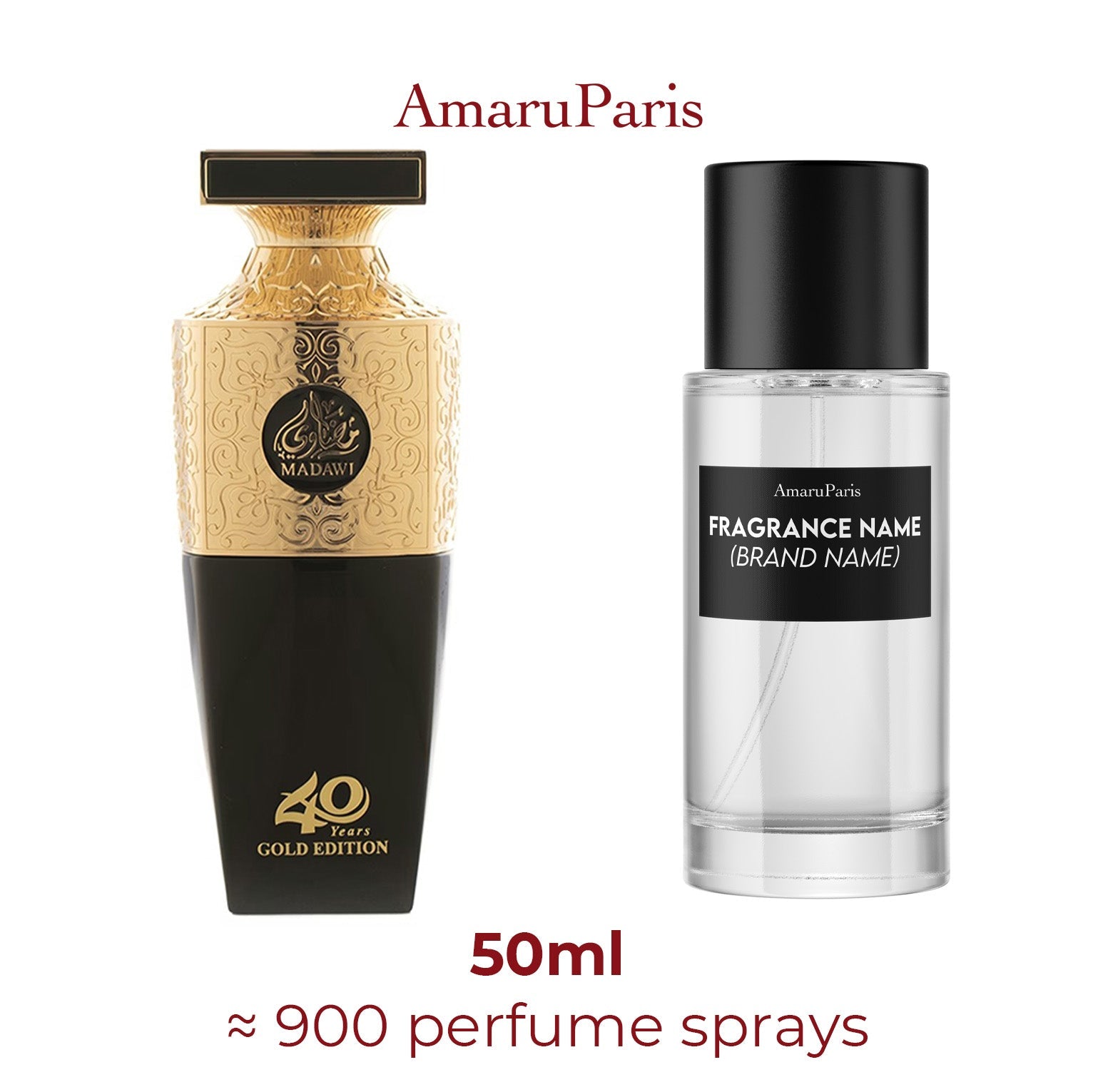 Parfum Madawi 40 years Gold Edition Arabian Oud unisexe - ParfumAmaruParis
