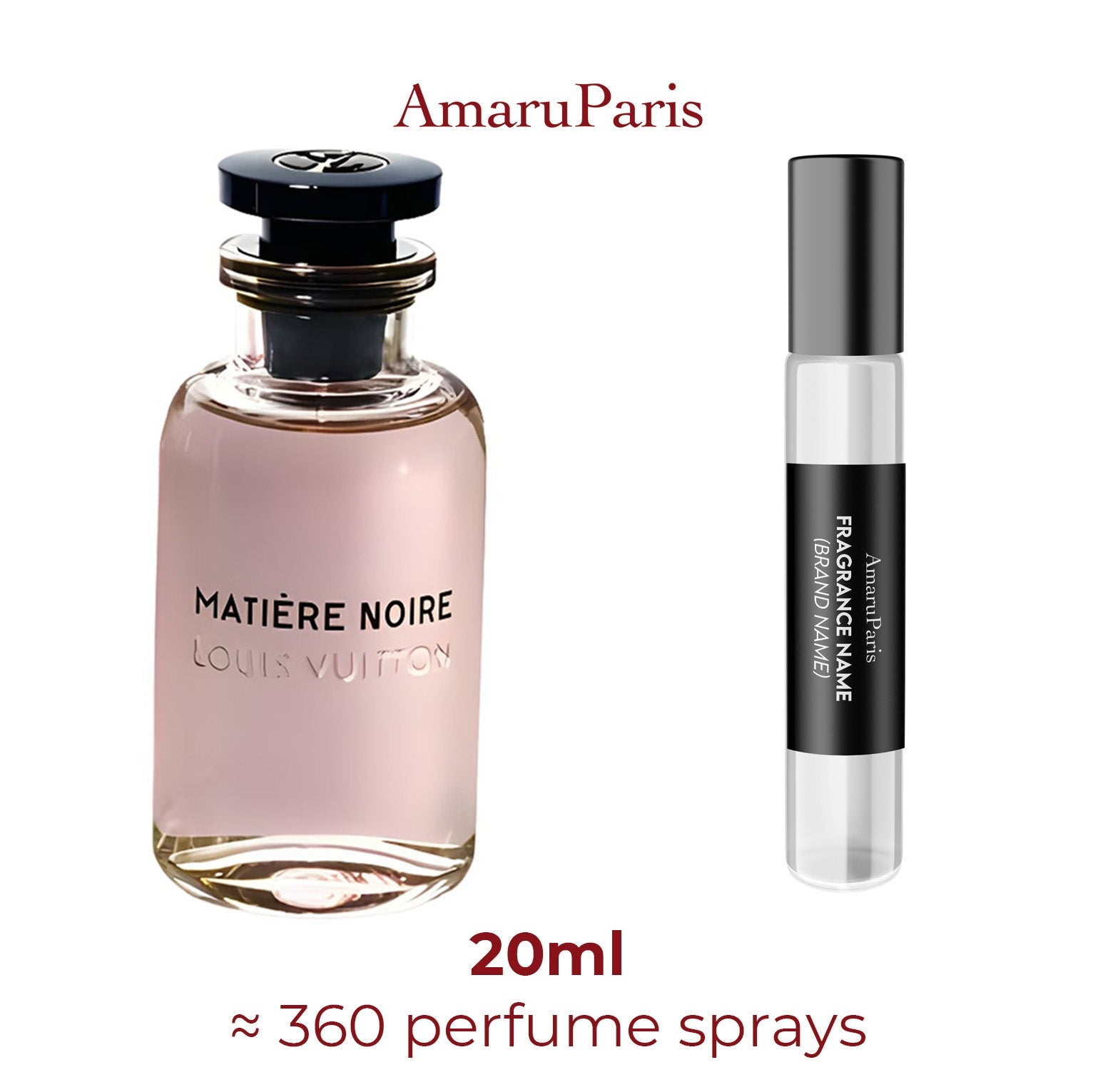 Parfum Matière Noire Louis Vuitton pour femme - ParfumAmaruParis