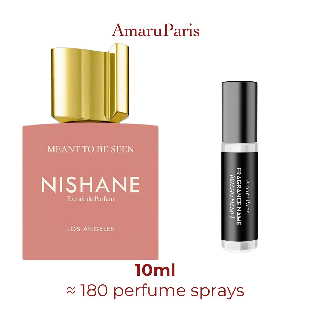 Parfum Meant To Be Seen Nishane unisexe - ParfumAmaruParis