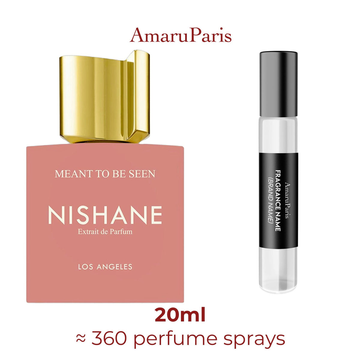 Parfum Meant To Be Seen Nishane unisexe - ParfumAmaruParis