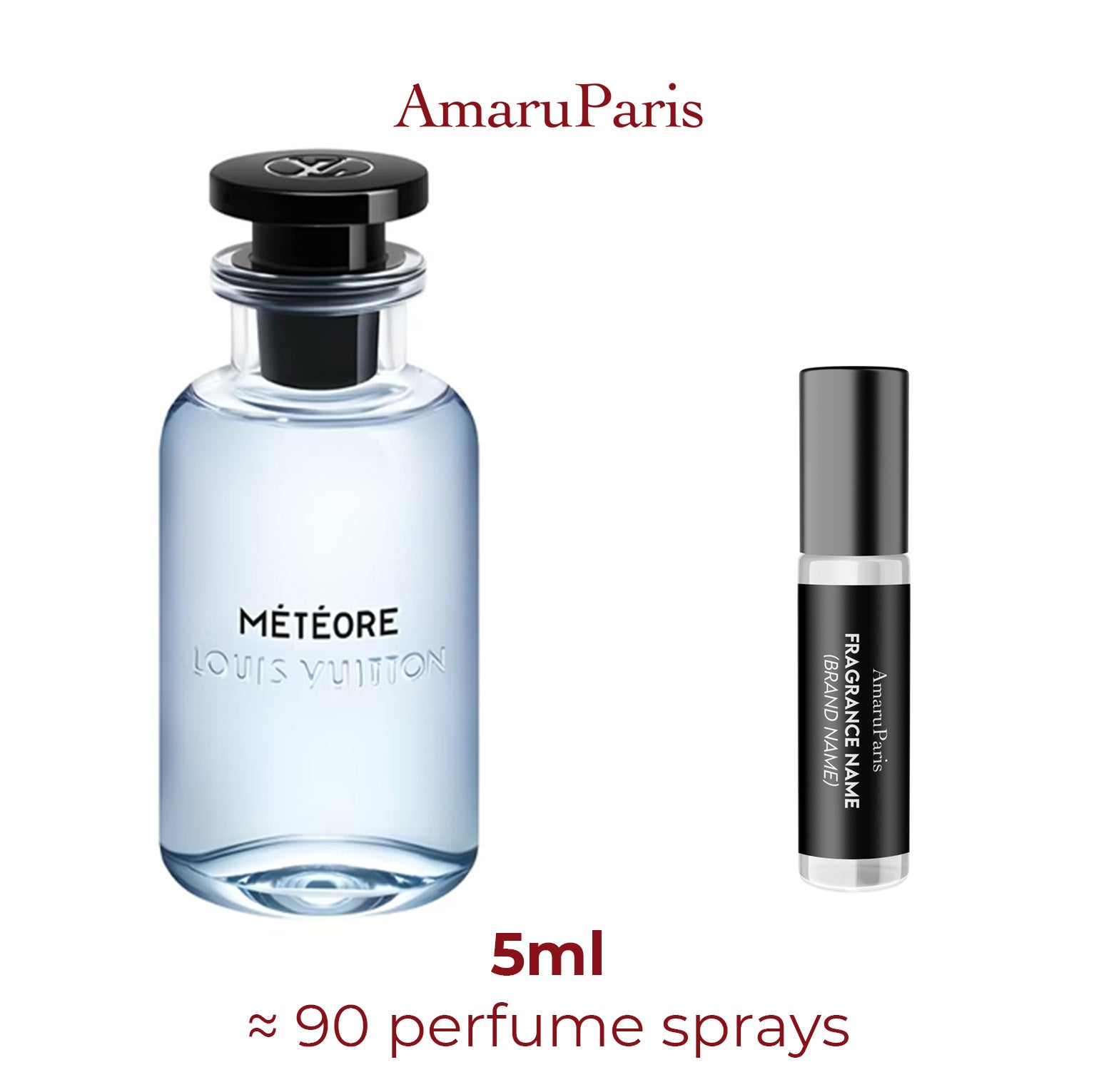 LOUIS VUITTON 『METEORE』 4割程度 Météore Louis Vuitton - Parfum Miniature Amaru Paris
