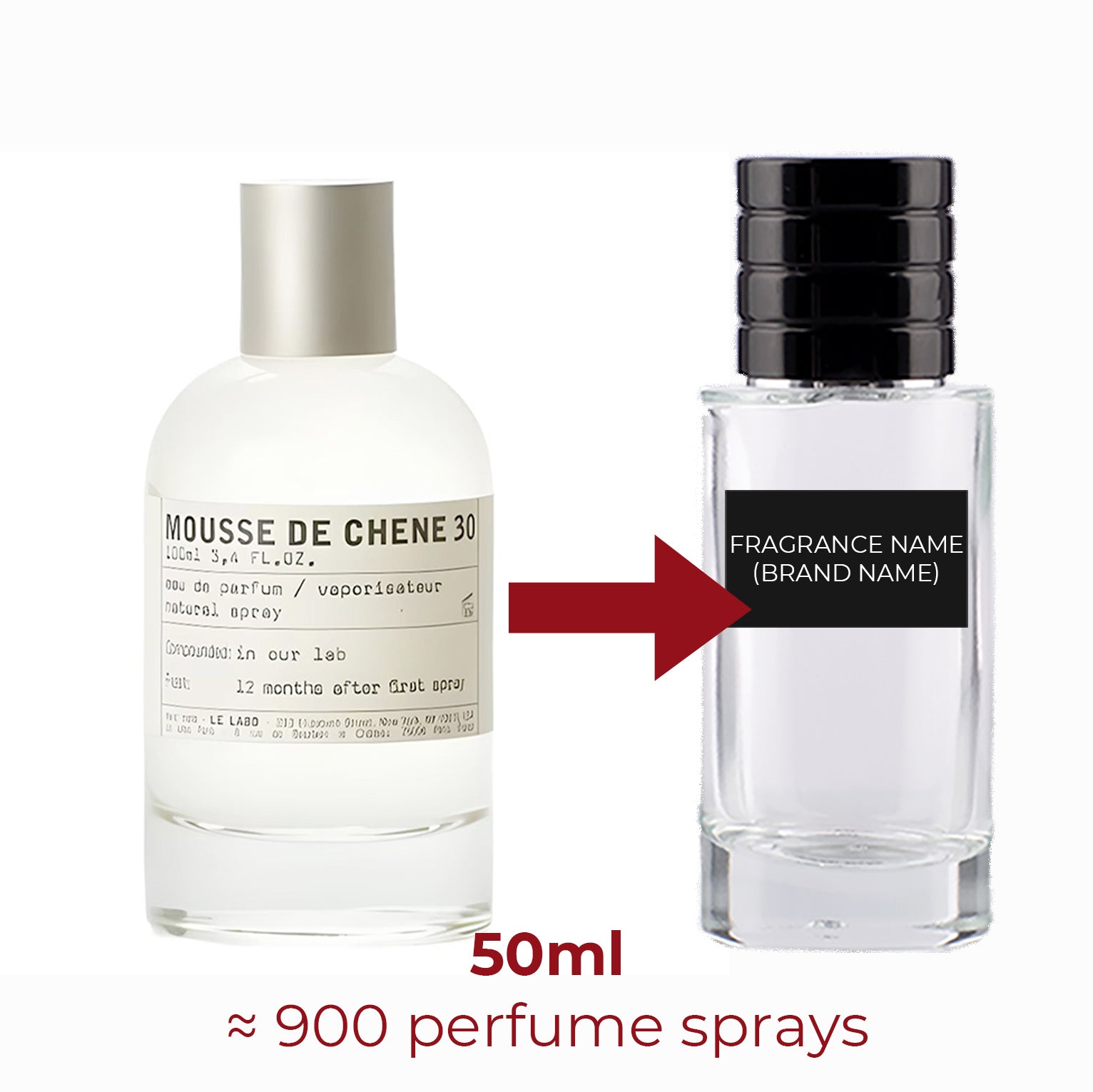 Oak Mousse 30 Amsterdam Le Labo - Miniature Perfume Amaru Paris
