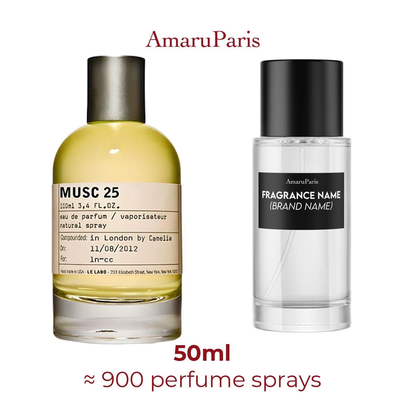 Parfum Musc 25 Los Angeles Le Labo unisexe - ParfumAmaruParis