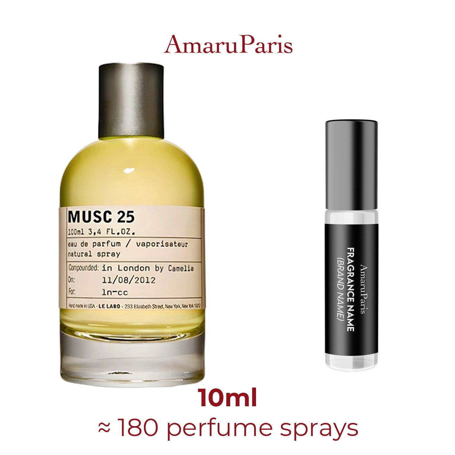 Parfum Musc 25 Los Angeles Le Labo unisexe - ParfumAmaruParis