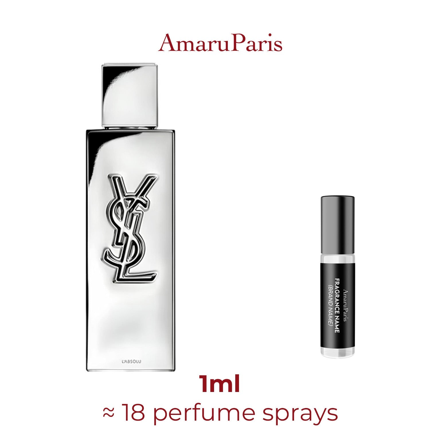Parfum MYSLF L’Absolu Yves Saint Laurent pour homme - ParfumAmaruParis