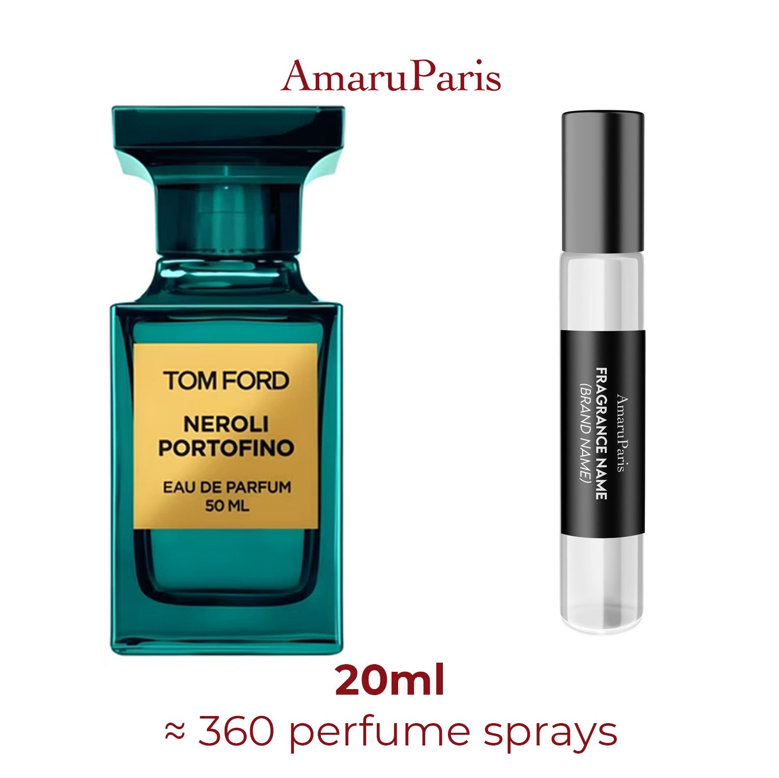 Neroli Portofino Tom Ford - Miniature Perfume Amaru Paris