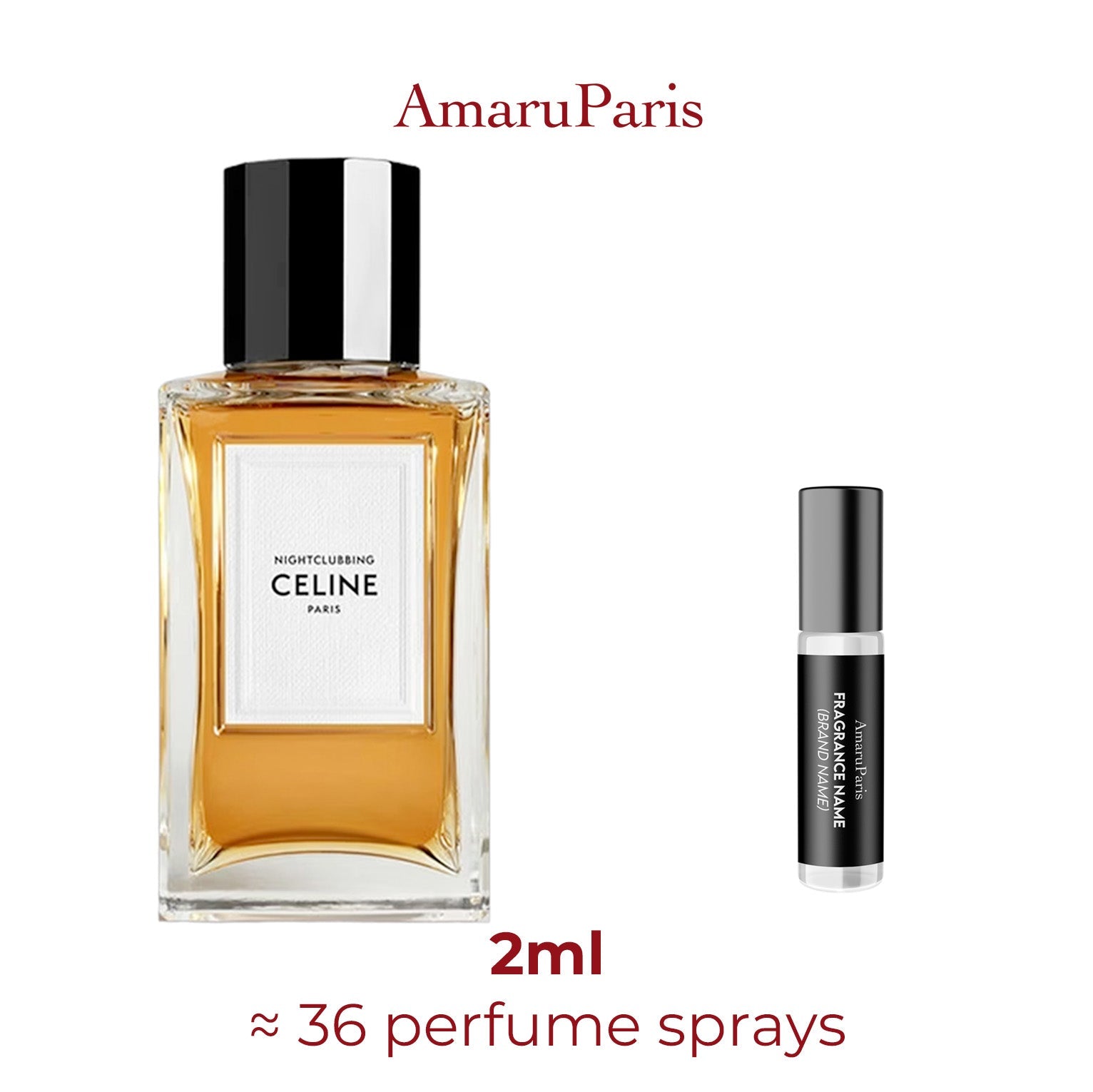 Nightclubbing Celine - Amaru Paris Miniature Perfume