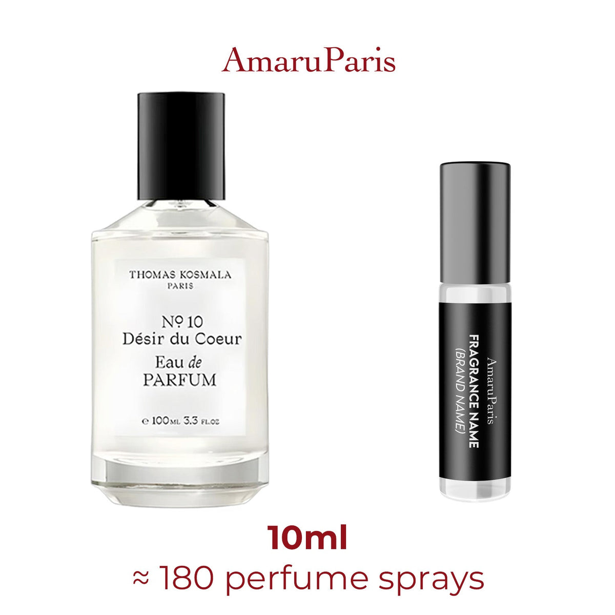 Parfum Nº 10 Désir du Coeur Thomas Kosmala unisexe - ParfumAmaruParis