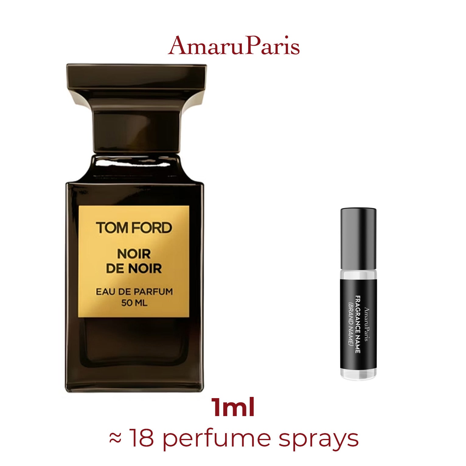 美品！TOM FORD NOIR DE NOIR オード パルファム Noir de Noir Tom Ford - Parfum Miniature Amaru Paris