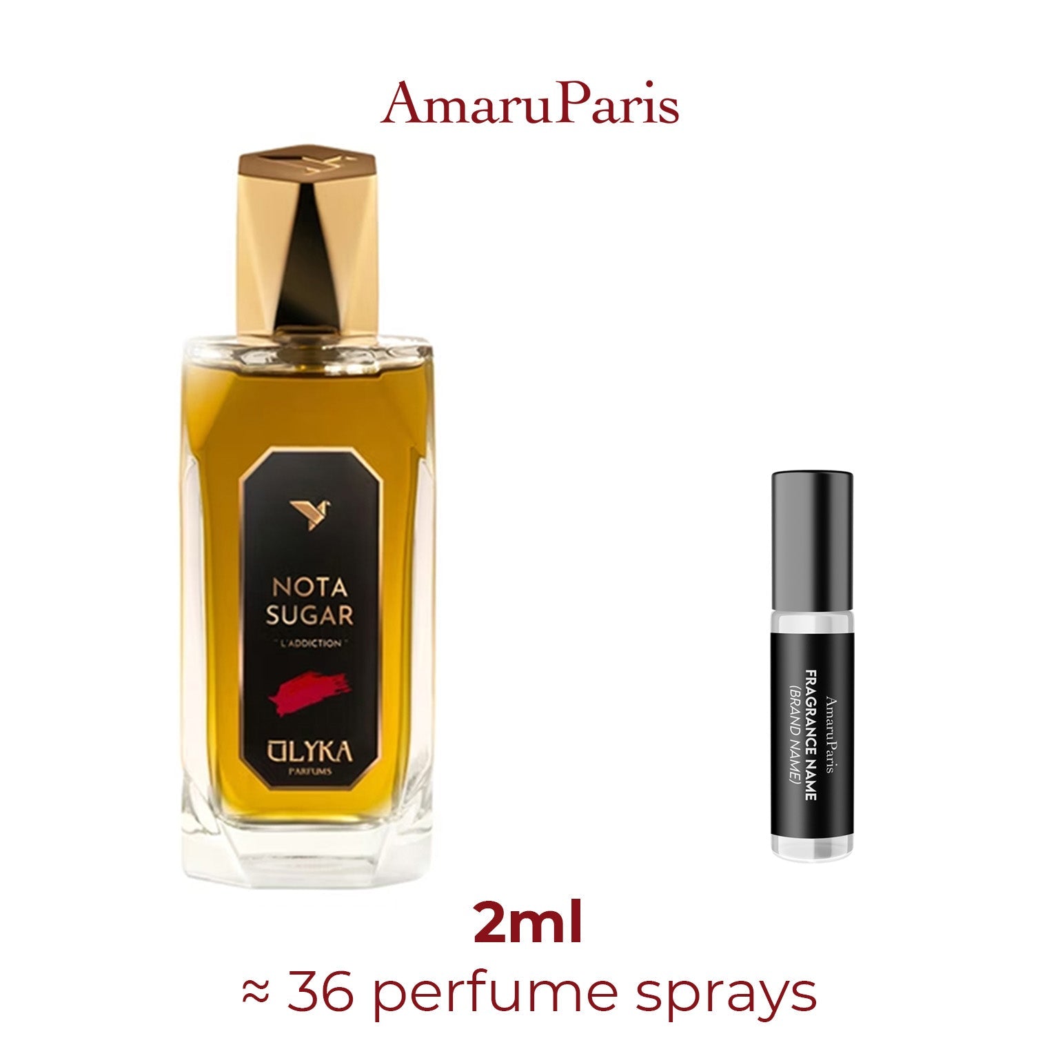 Parfum Nota Sugar Ulyka Parfums unisexe - ParfumAmaruParis