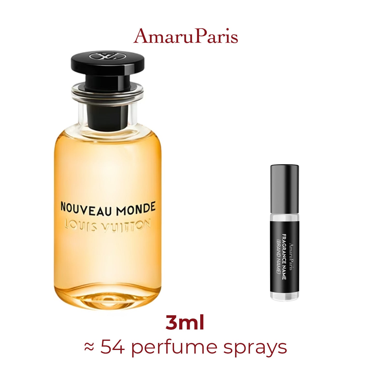 Louis Vuitton New World - Amaru Paris Miniature Perfume
