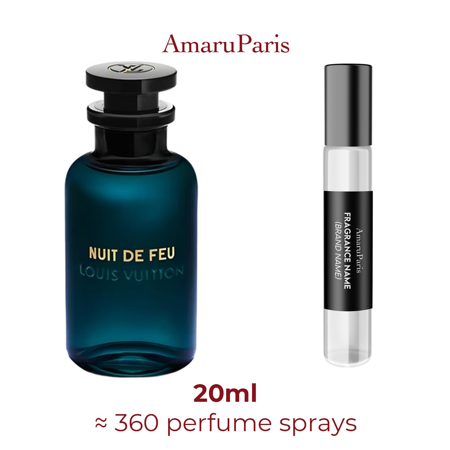 Parfum Nuit de Feu Louis Vuitton unisexe - ParfumAmaruParis