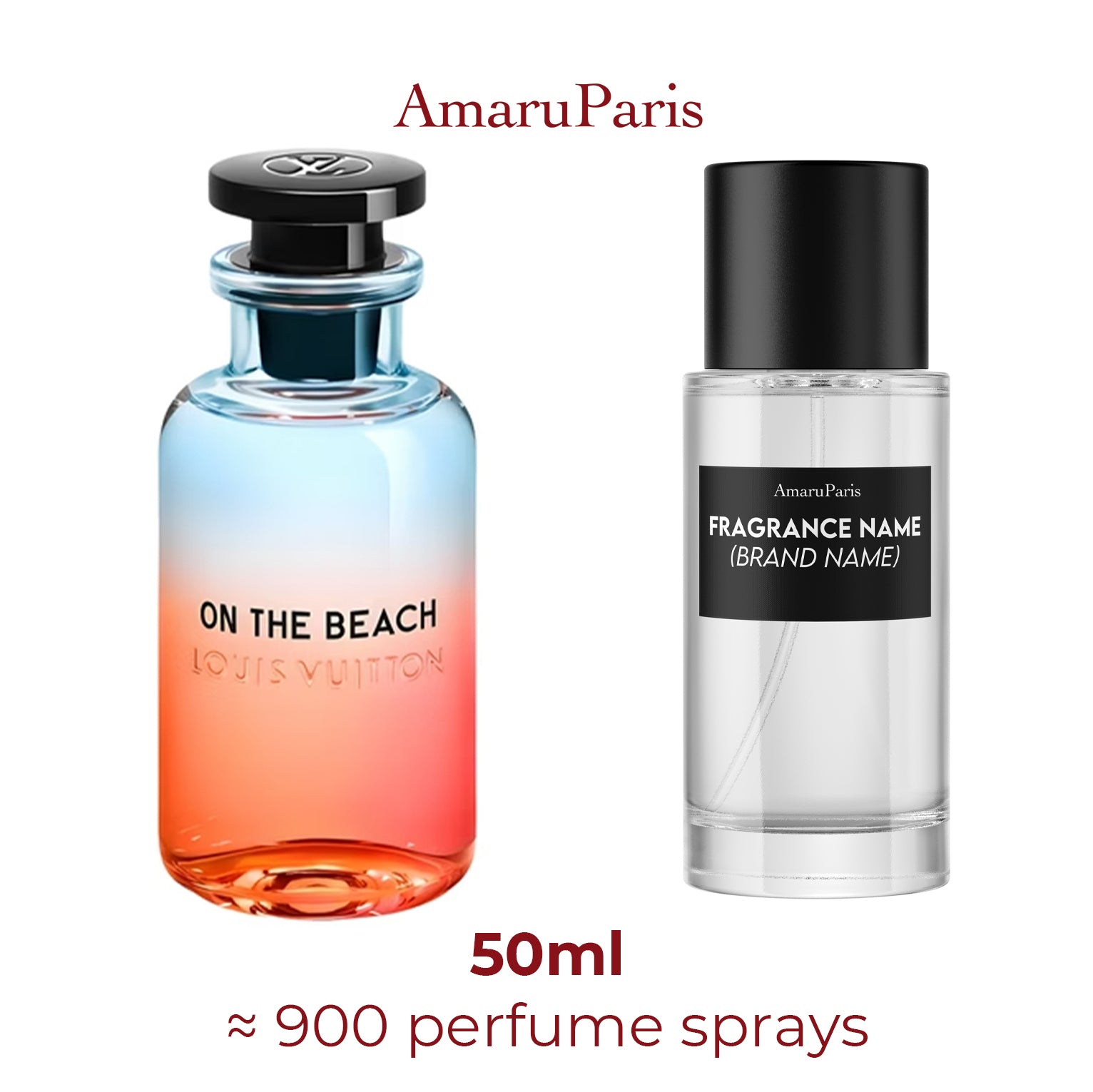 On The Beach Louis Vuitton - Miniature Perfume Amaru Paris