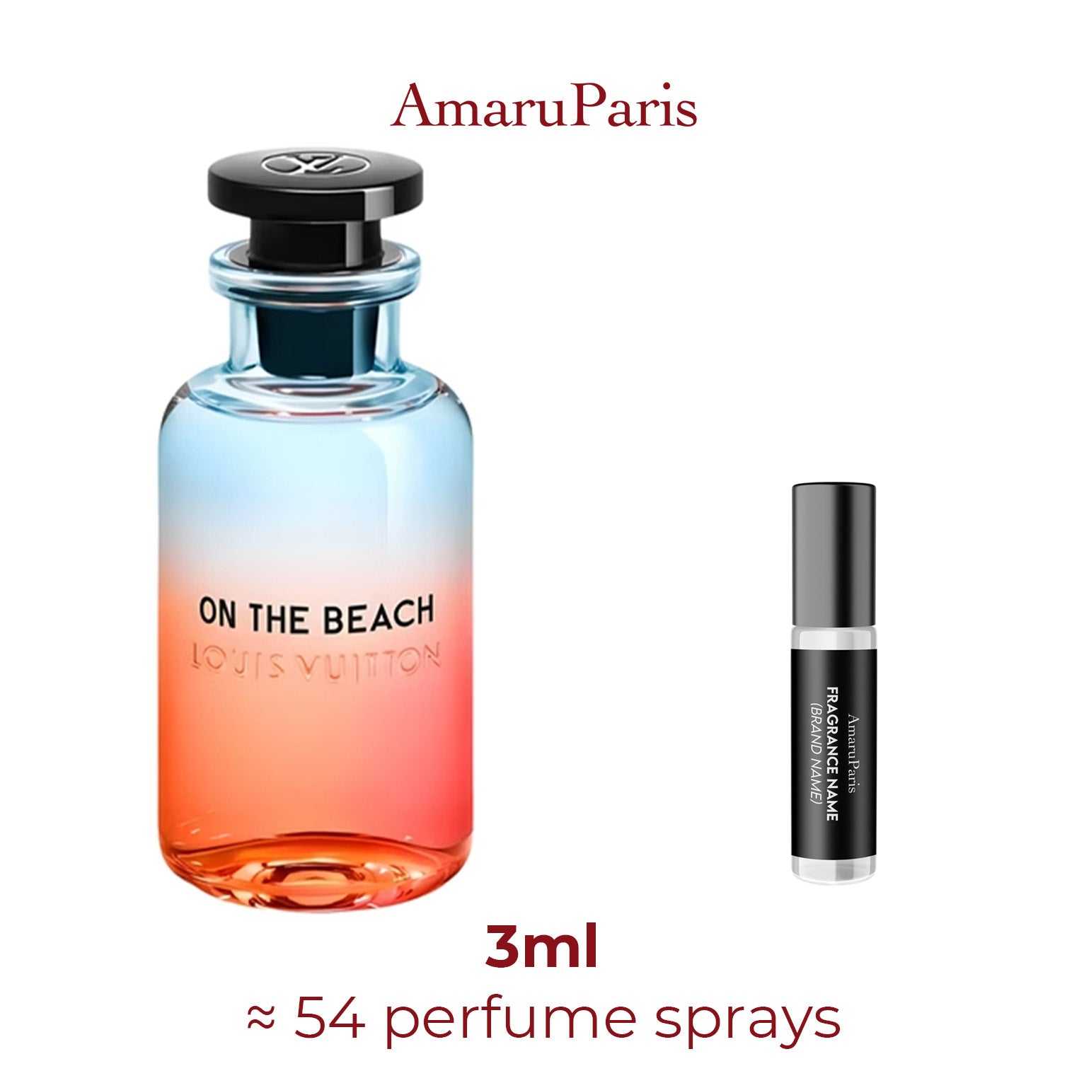 On The Beach Louis Vuitton - Miniature Perfume Amaru Paris