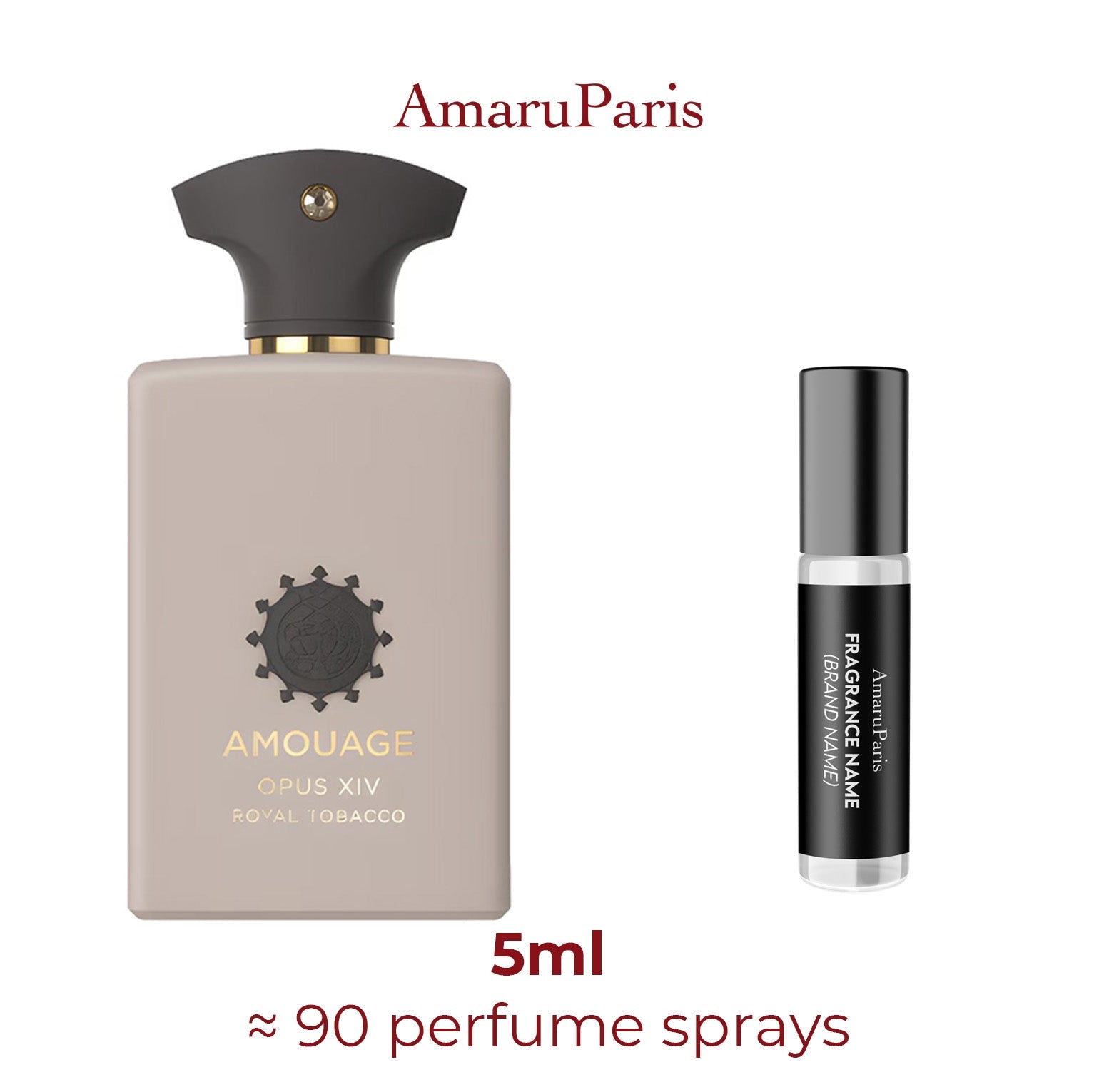 Opus XIV – Royal Tobacco Amouage - Miniature Perfume Amaru Paris