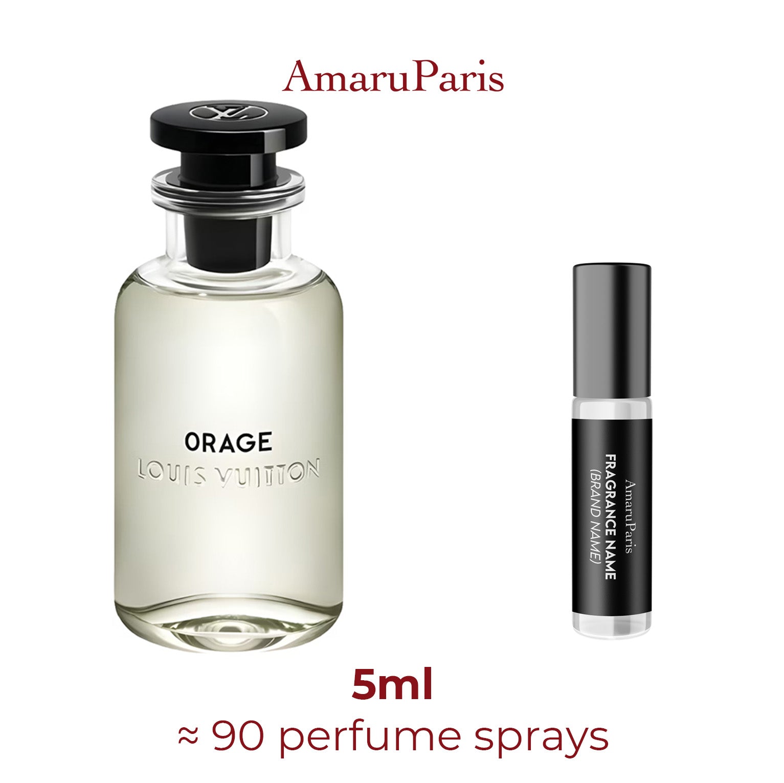 Orage Louis Vuitton - Parfum Miniature Amaru Paris