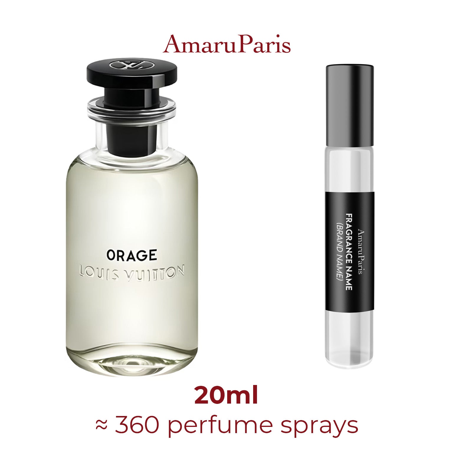 Parfum Orage Louis Vuitton pour homme - ParfumAmaruParis