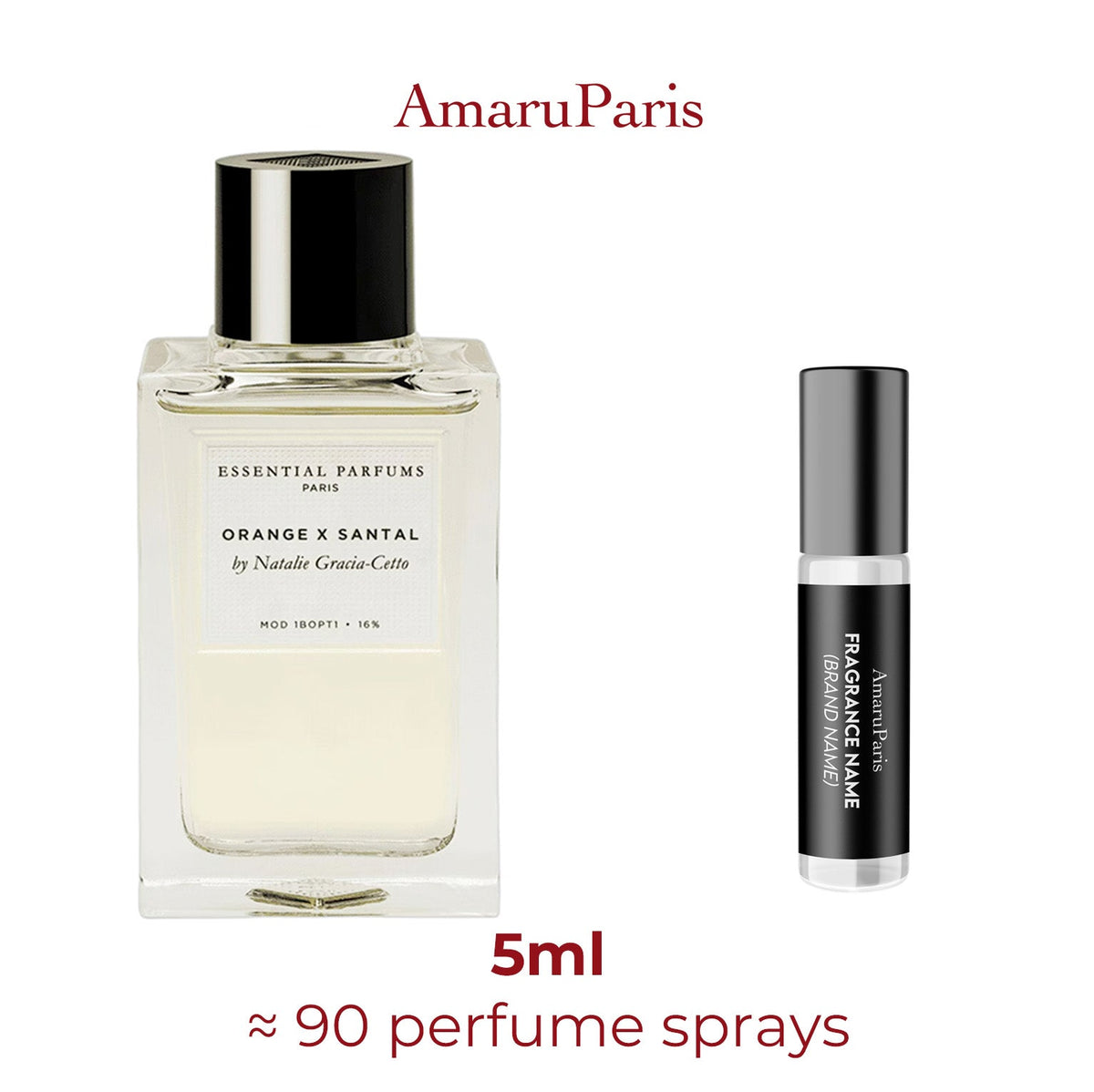 Parfum Orange X Santal Essential Parfums unisexe - ParfumAmaruParis