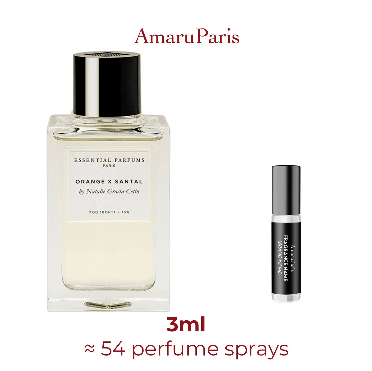 Parfum Orange X Santal Essential Parfums unisexe - ParfumAmaruParis
