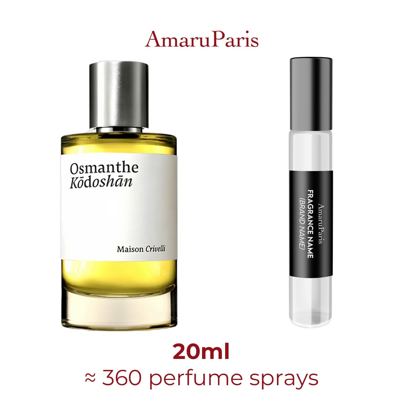 Parfum Osmanthe Kodoshan Maison Crivelli unisexe - ParfumAmaruParis