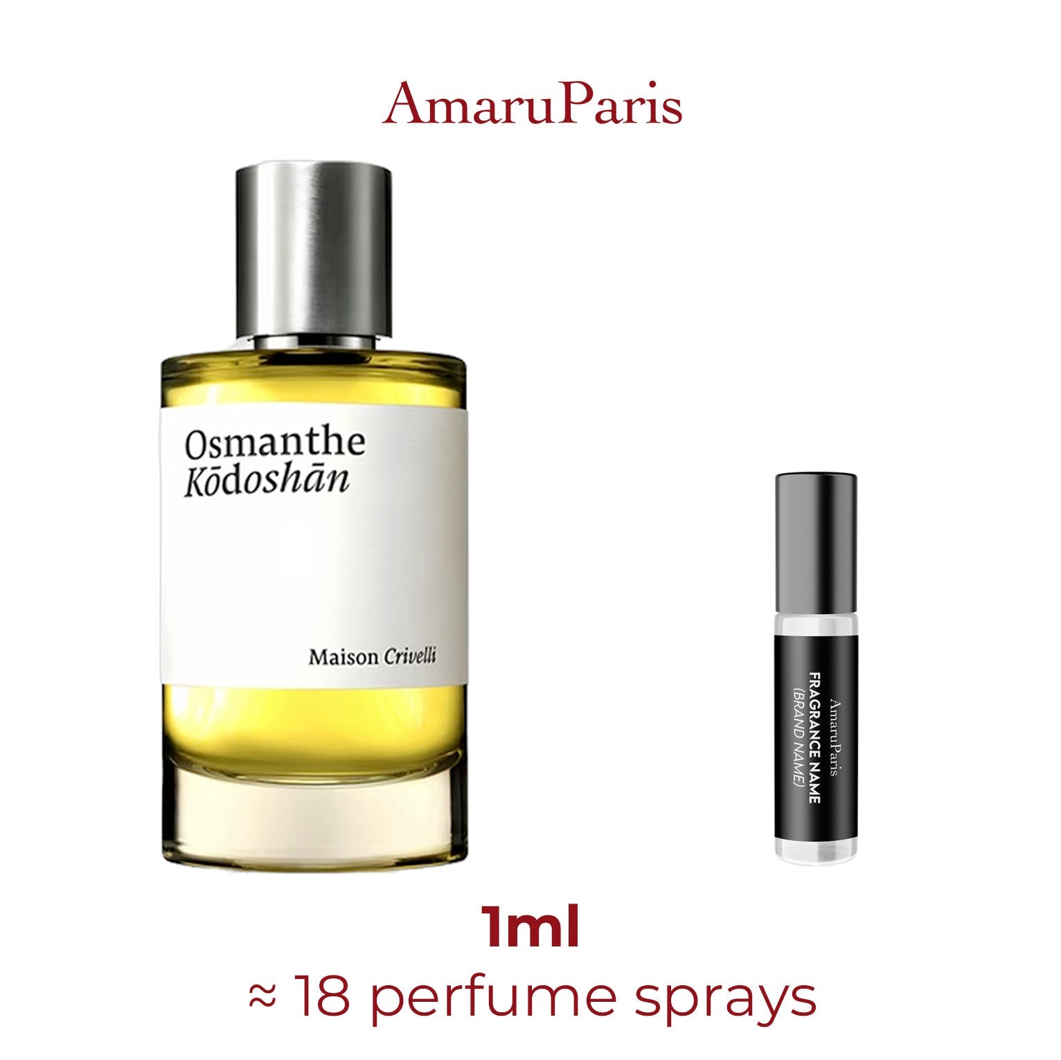 Parfum Osmanthe Kodoshan Maison Crivelli unisexe - ParfumAmaruParis