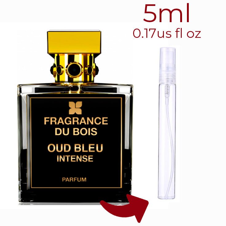 Parfum Oud Bleu Intense Fragrance Du Bois unisexe - ParfumAmaruParis