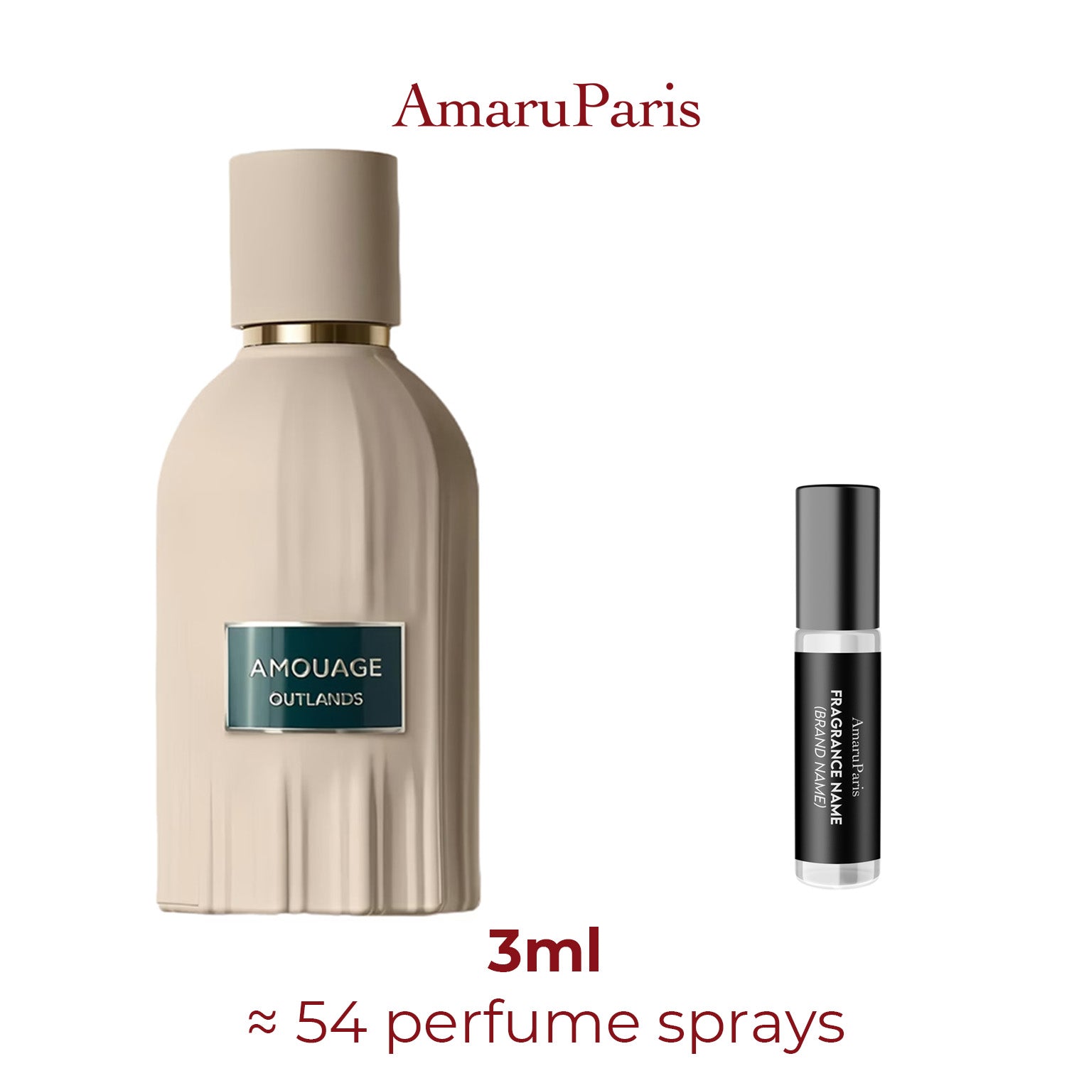 Outlands Amouage - Amaru Paris Miniature Perfume