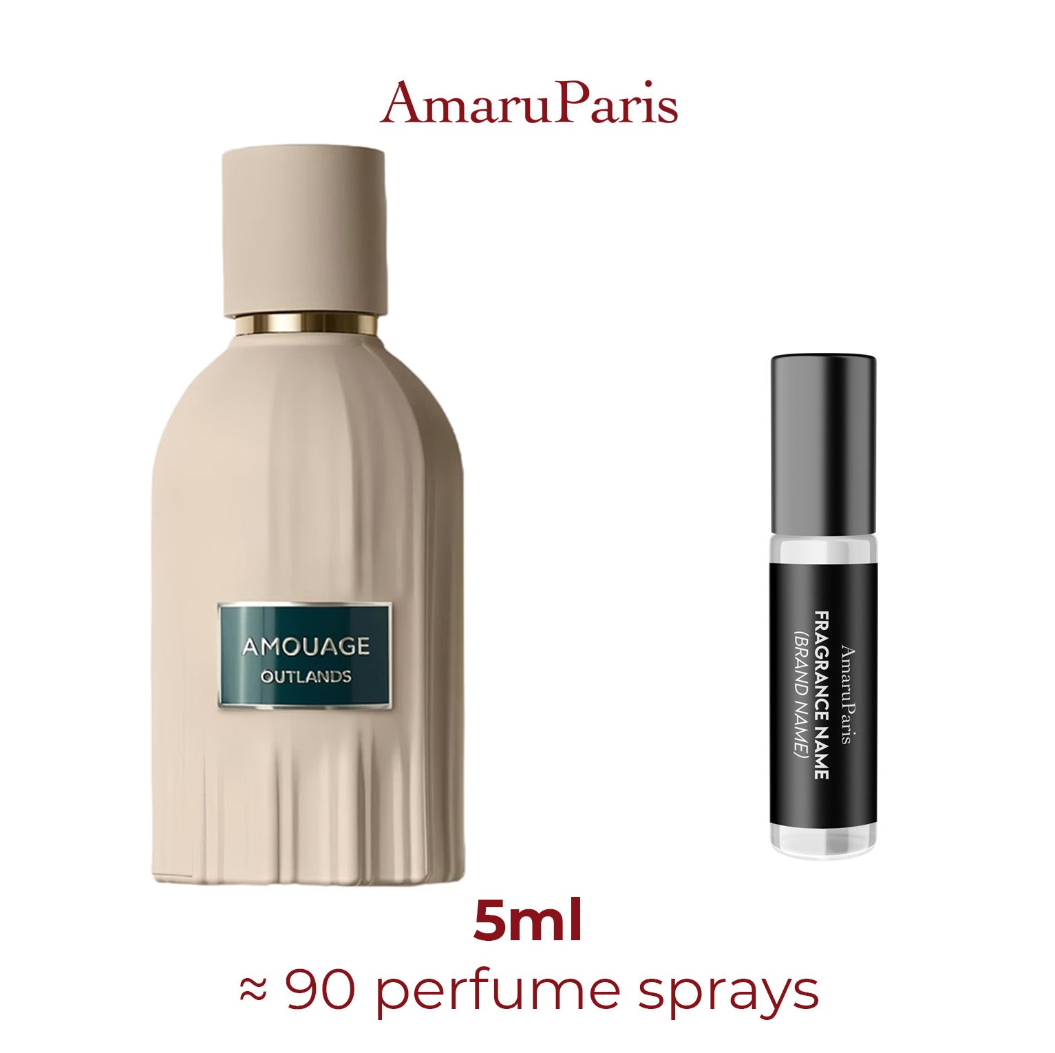 Outlands Amouage - Amaru Paris Miniature Perfume