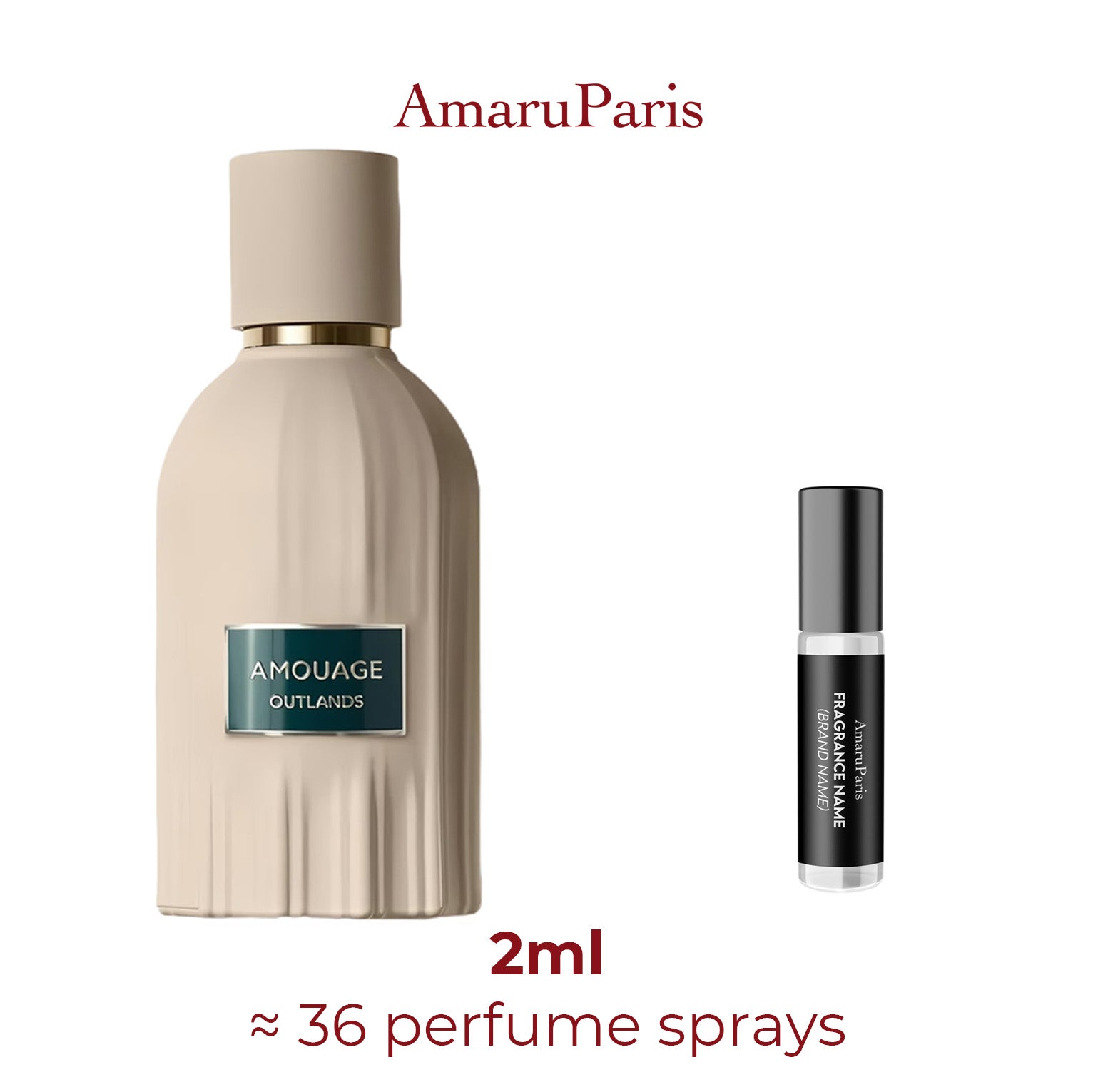 Outlands Amouage - Amaru Paris Miniature Perfume