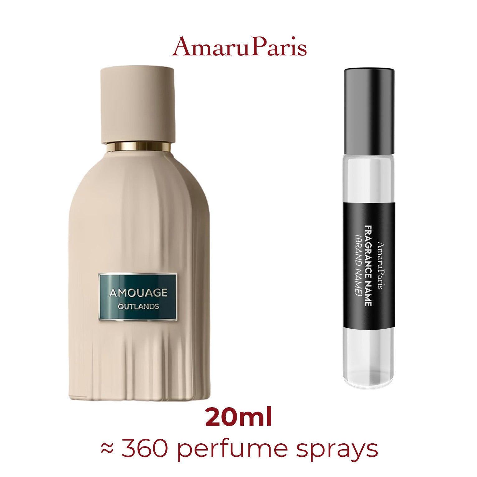香水(ユニセックス) (118)AMOUAGE OUTLANDS 100ml Outlands Amouage - Amaru Paris Miniature Perfume