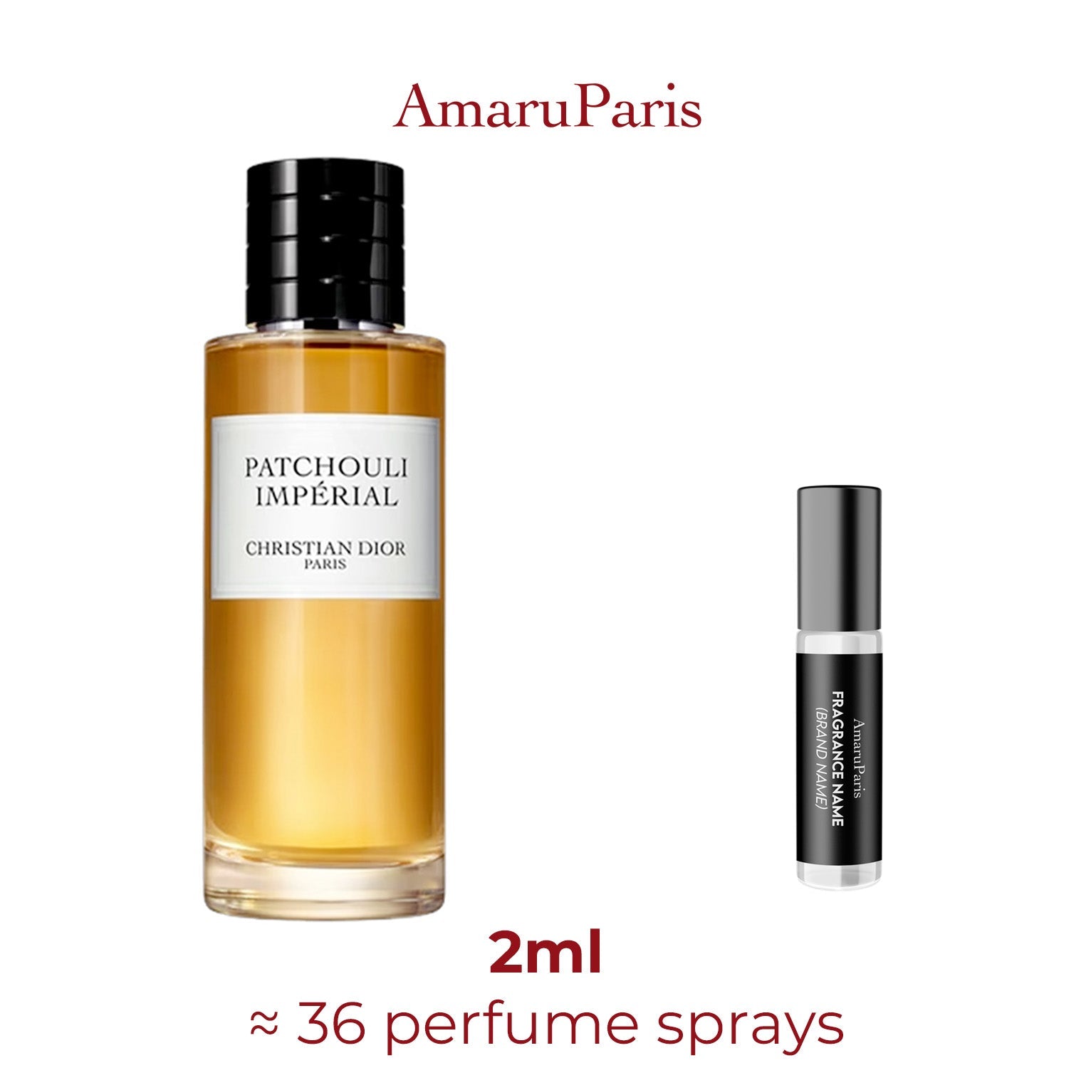 Parfum Patchouli Imperial Dior unisexe - ParfumAmaruParis