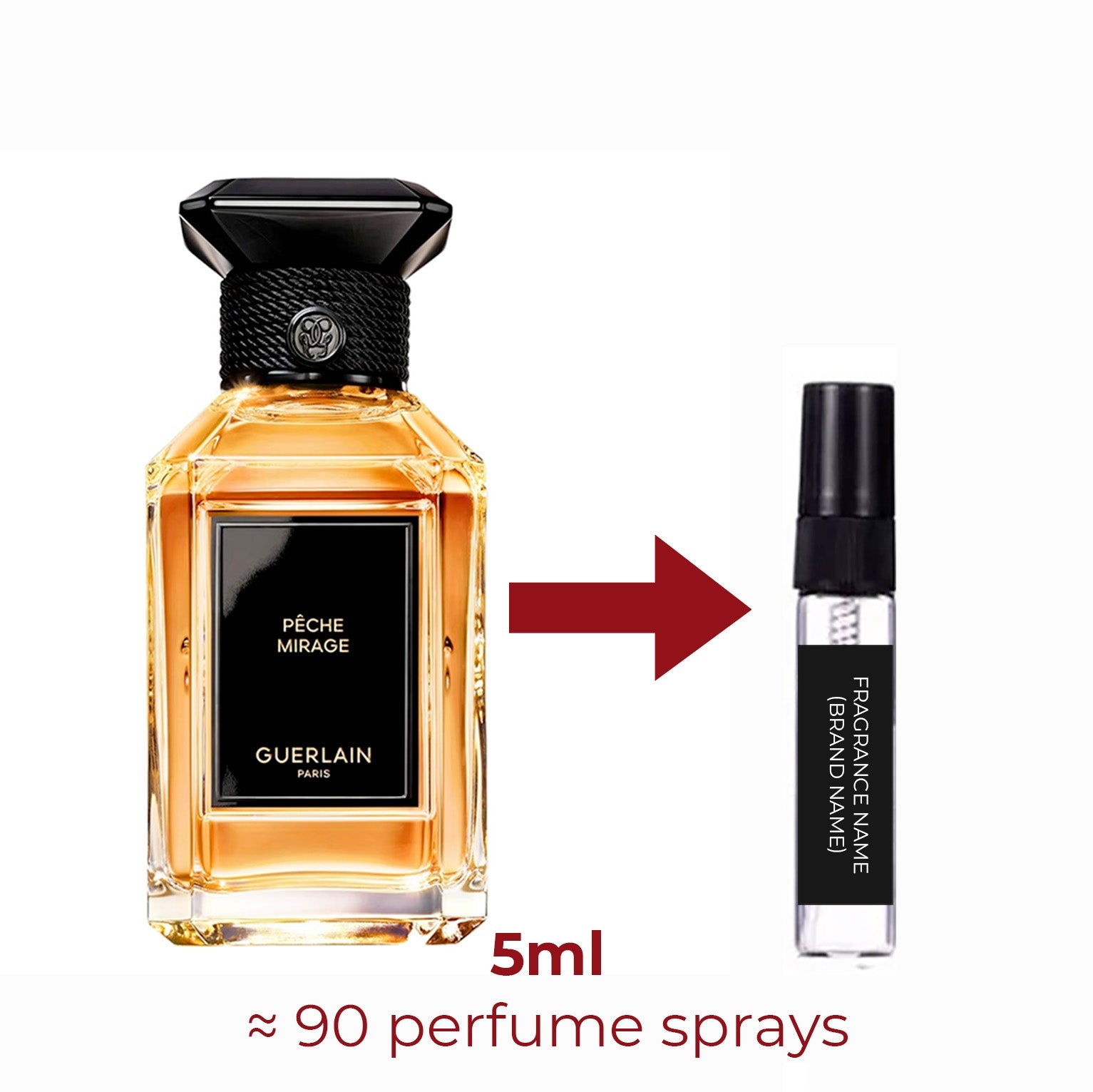 Parfum Pêche Mirage Guerlain unisexe - ParfumAmaruParis