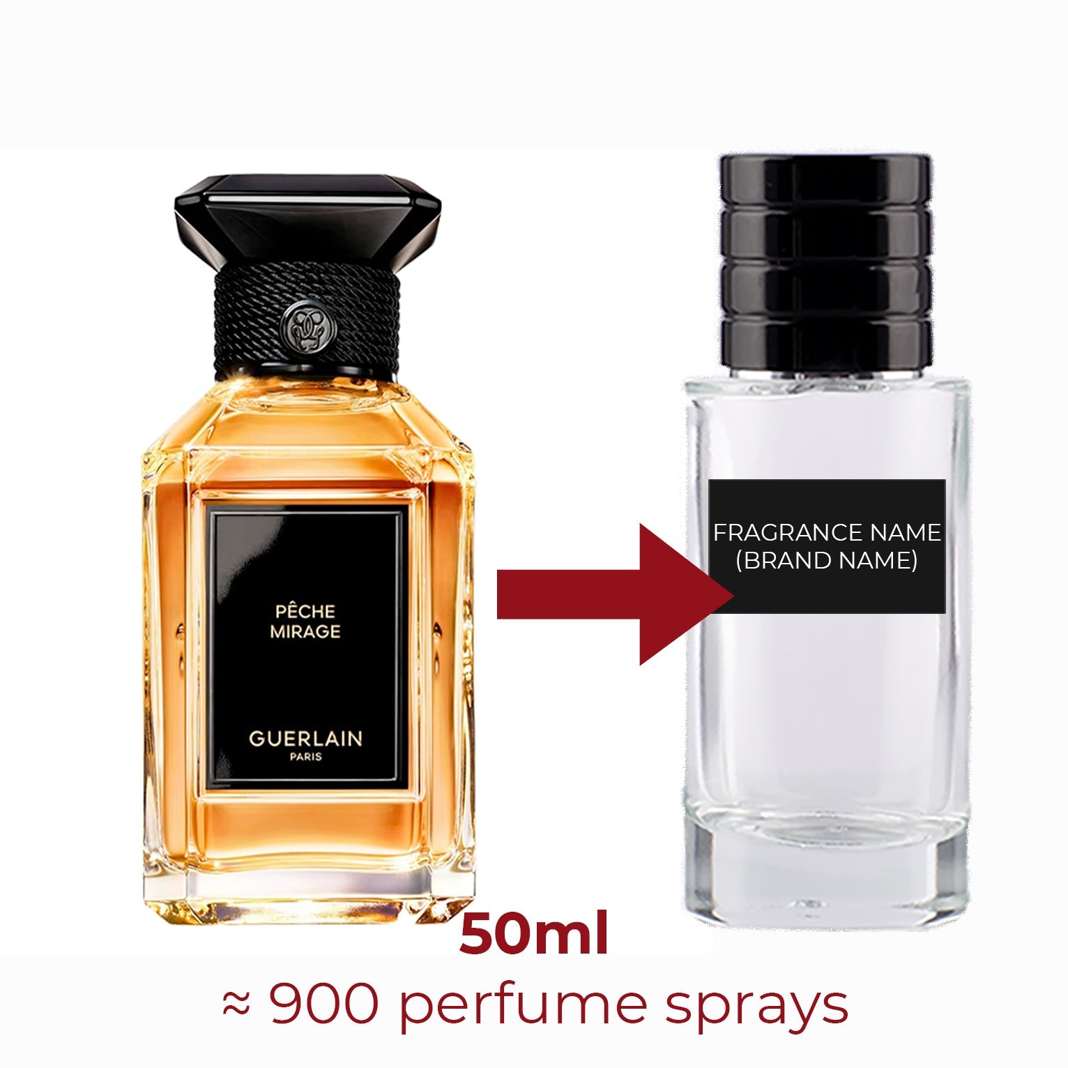Guerlain Mirage Peach - Amaru Paris Miniature Perfume