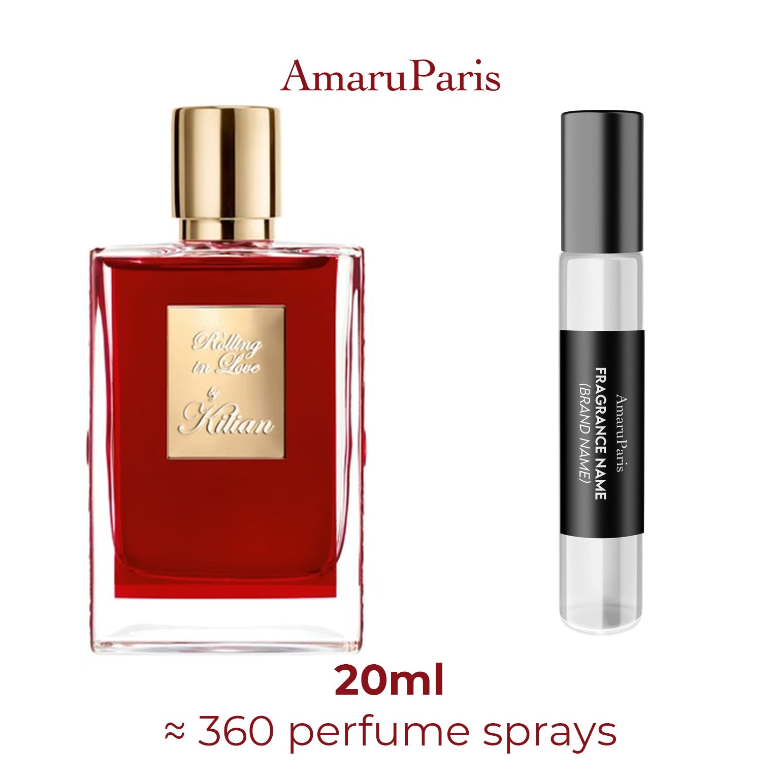 Rolling in Love By Kilian - Miniature Perfume Amaru Paris