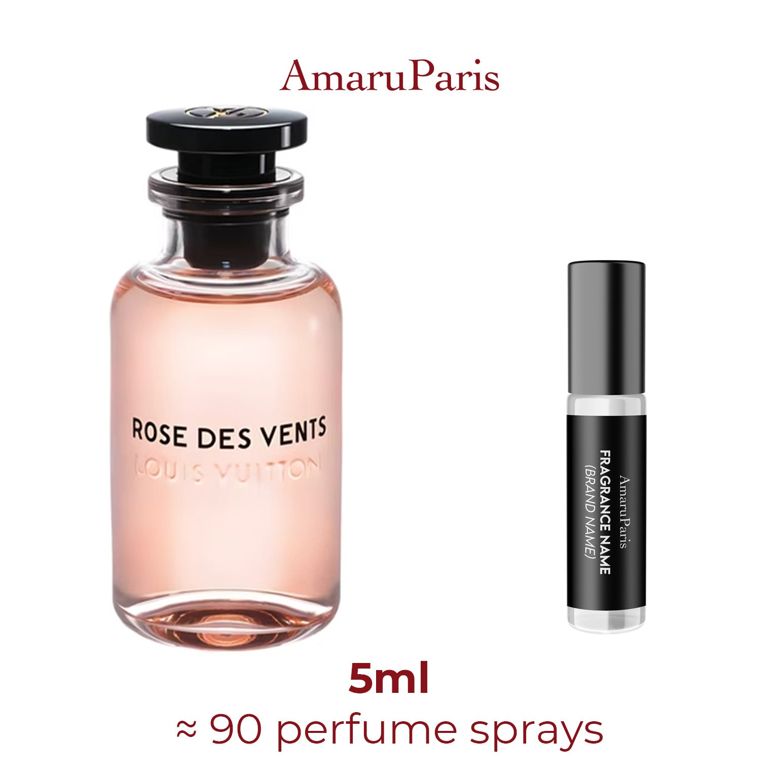Rose des Vents Louis Vuitton - Parfum Miniature Amaru Paris