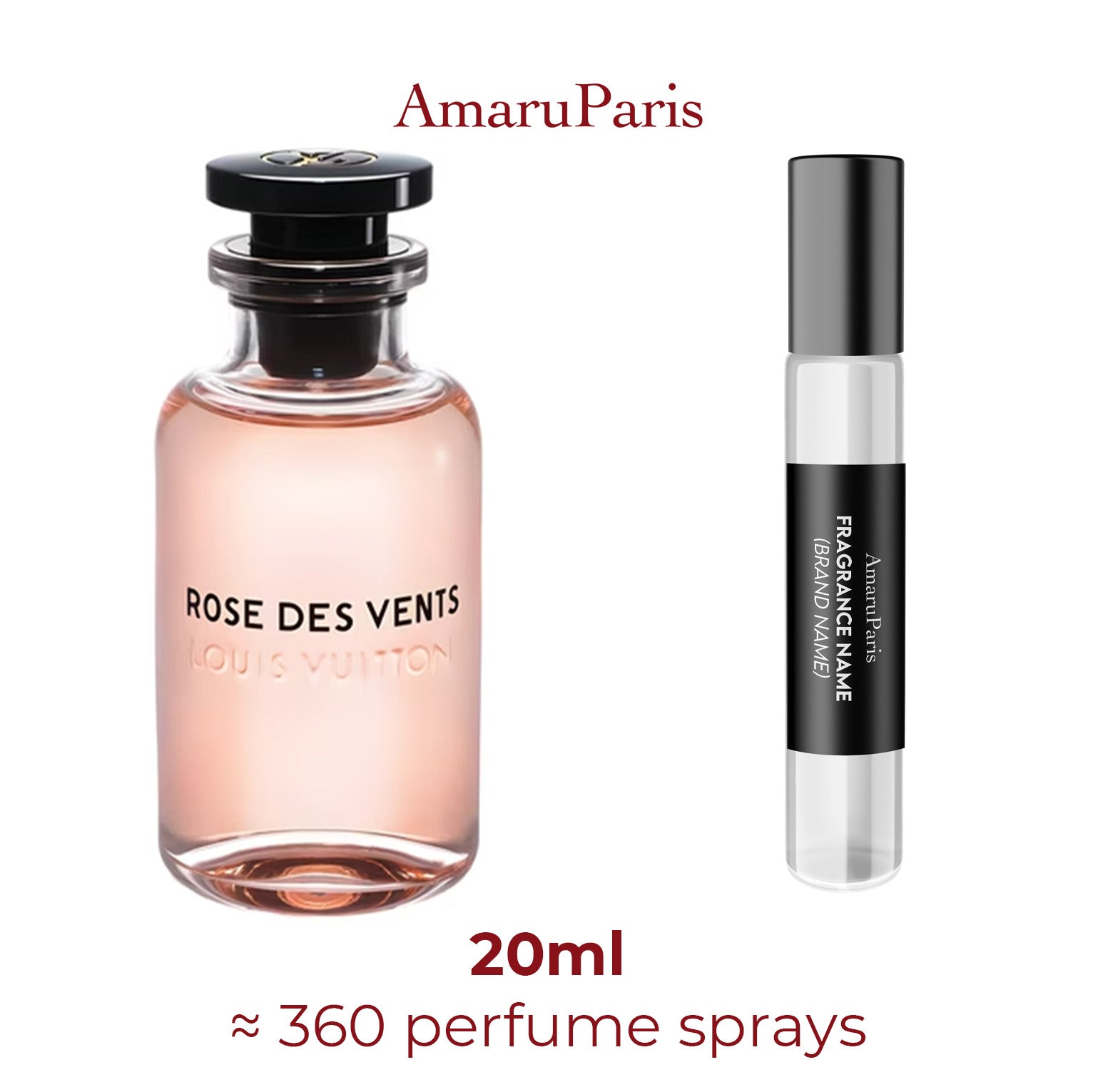 Rose des Vents Louis Vuitton - Parfum Miniature Amaru Paris