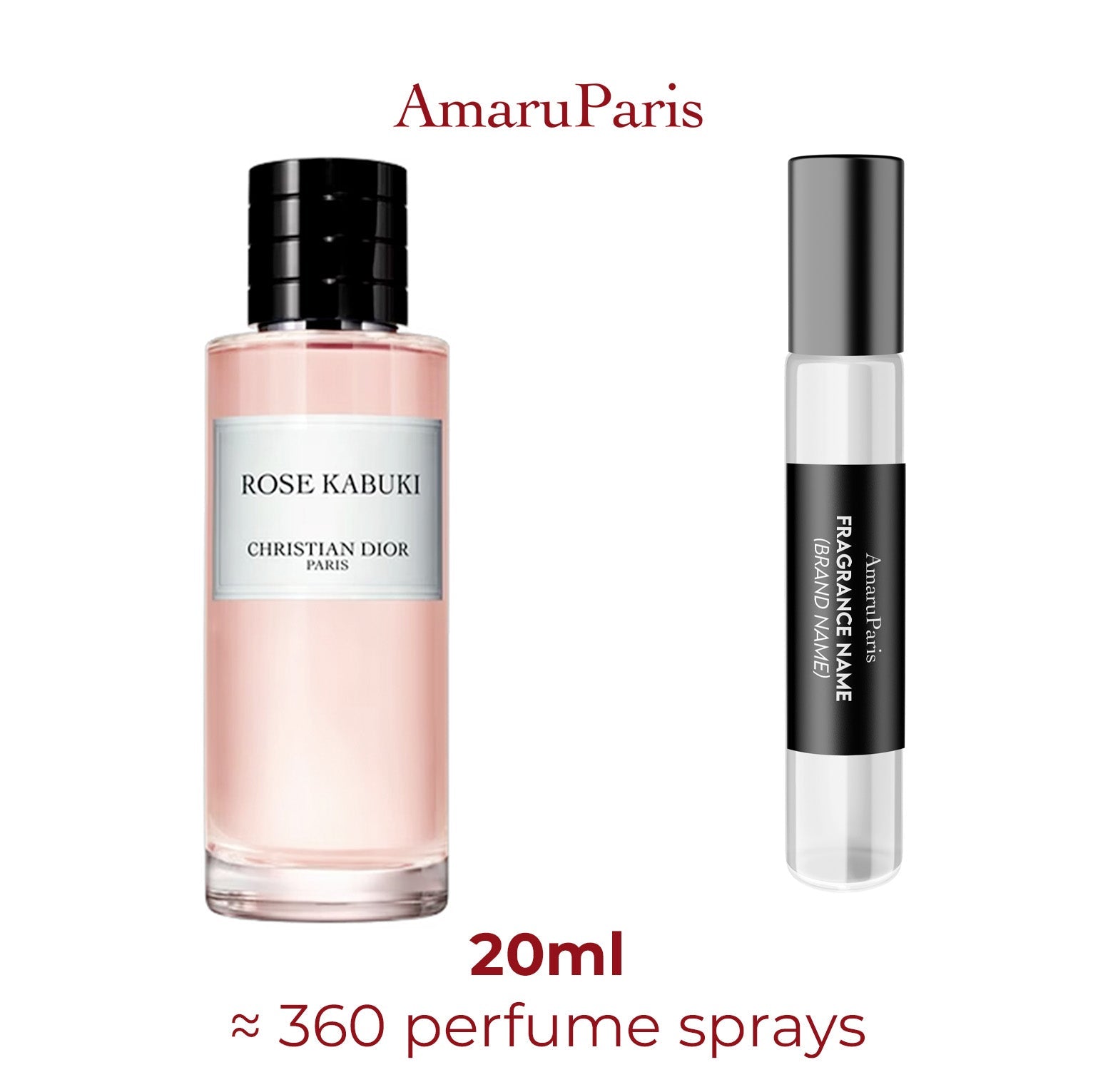 Parfum Rose Kabuki Dior unisexe - ParfumAmaruParis