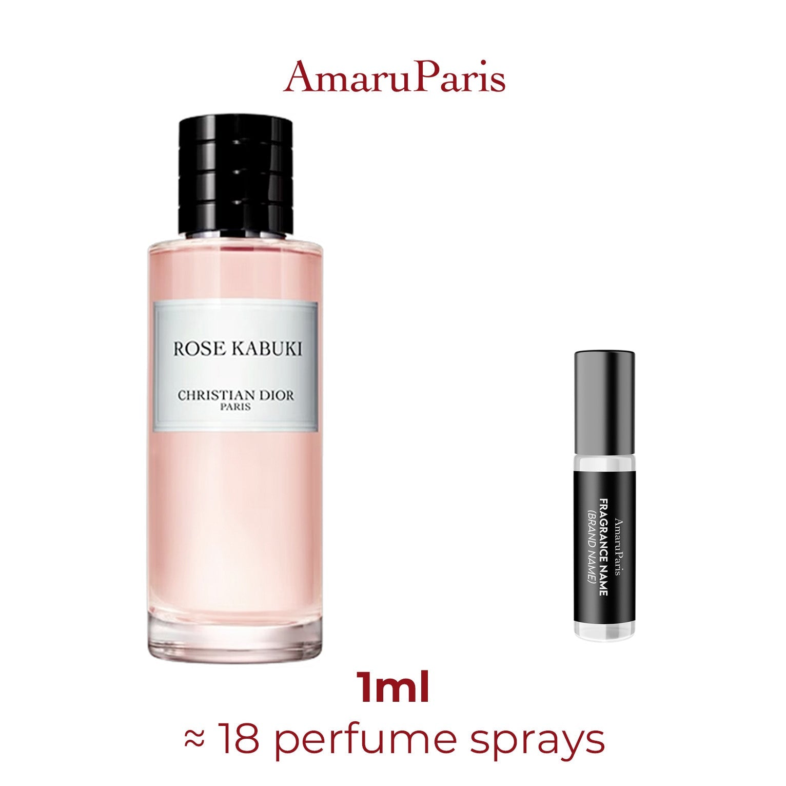 Parfum Rose Kabuki Dior unisexe - ParfumAmaruParis