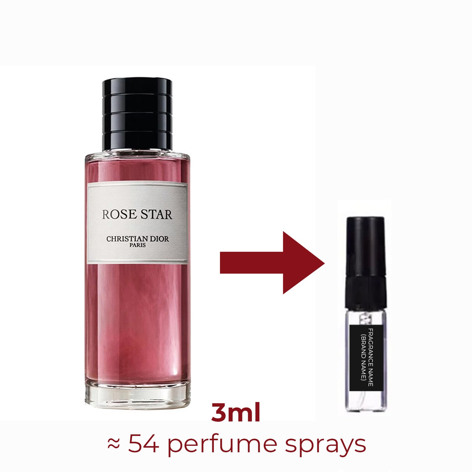 Parfum Rose Star Dior unisexe - ParfumAmaruParis