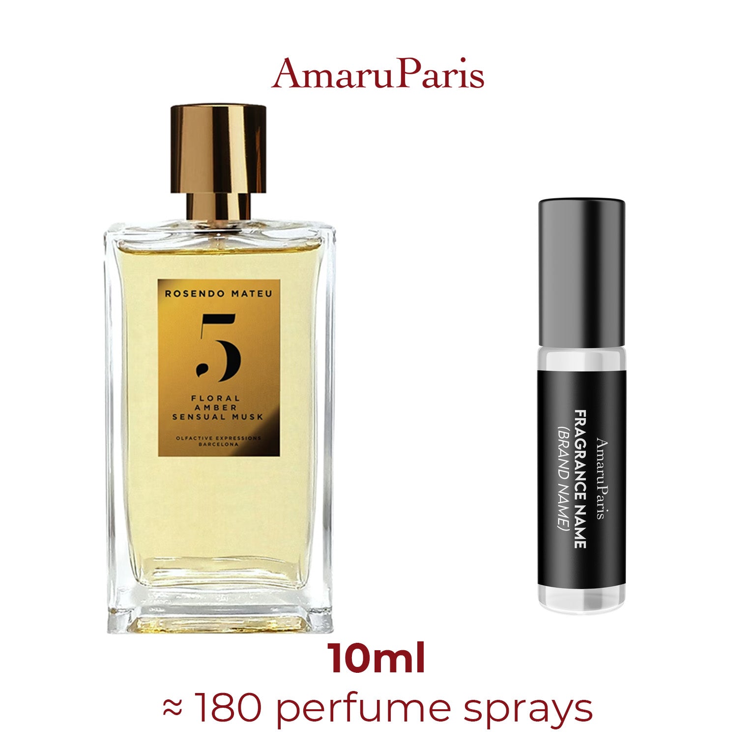 Parfum Rosendo Mateu Nº 5 Floral, Amber, Sensual Musk Rosendo Mateu Olfactive Expressions unisexe - ParfumAmaruParis