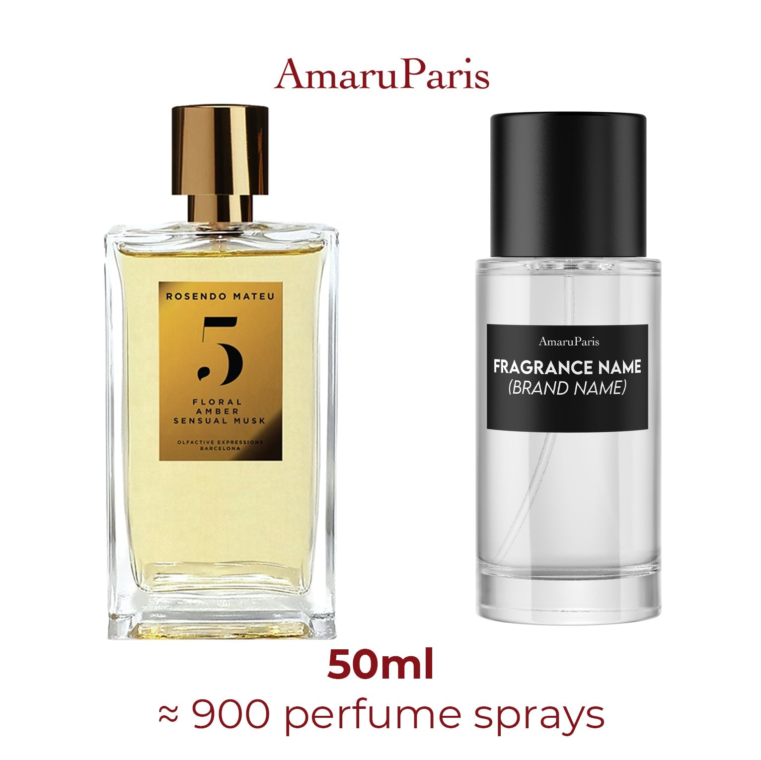 Parfum Rosendo Mateu Nº 5 Floral, Amber, Sensual Musk Rosendo Mateu Olfactive Expressions unisexe - ParfumAmaruParis
