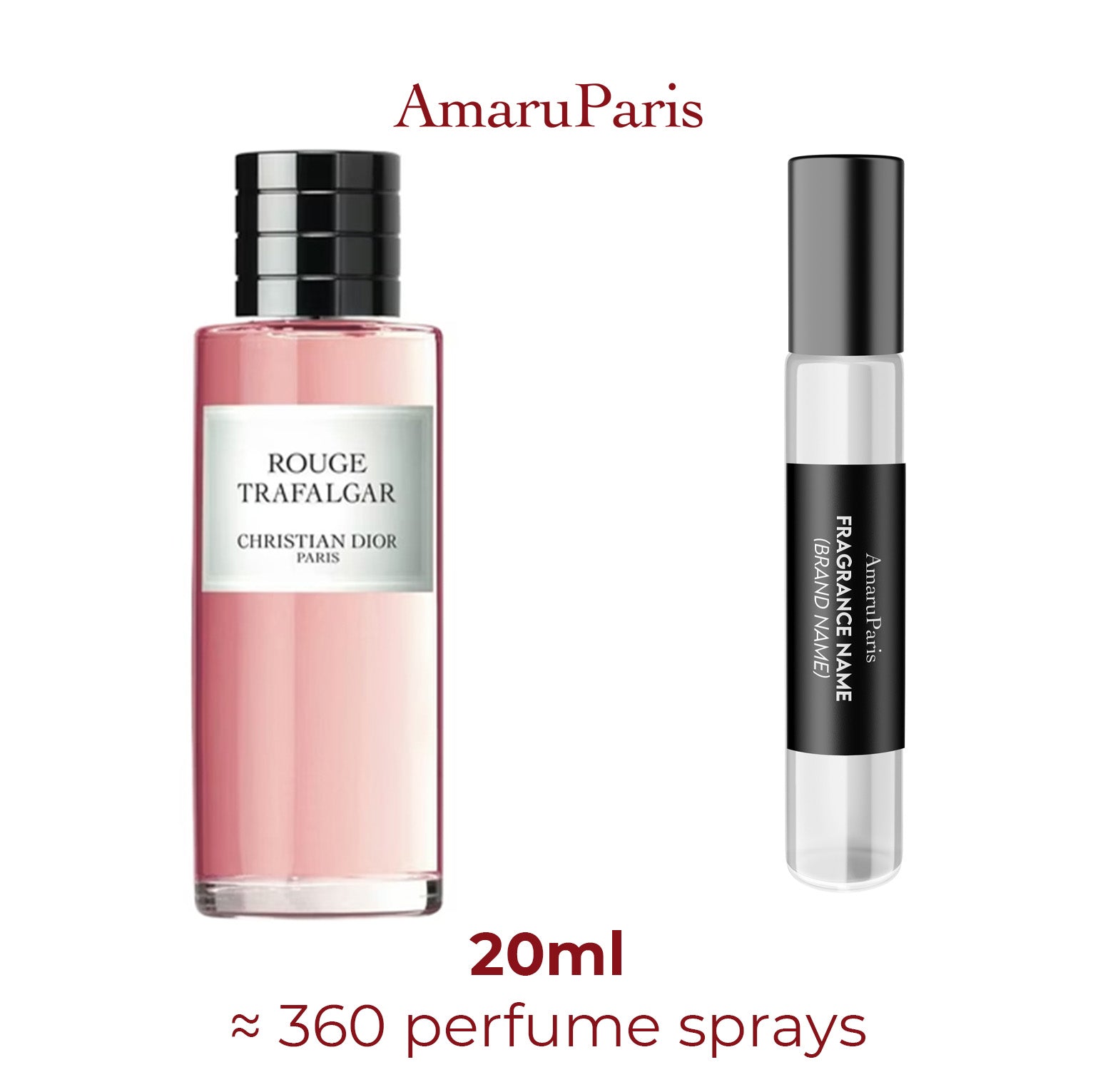 Rouge Trafalgar Dior - Amaru Paris Miniature Perfume