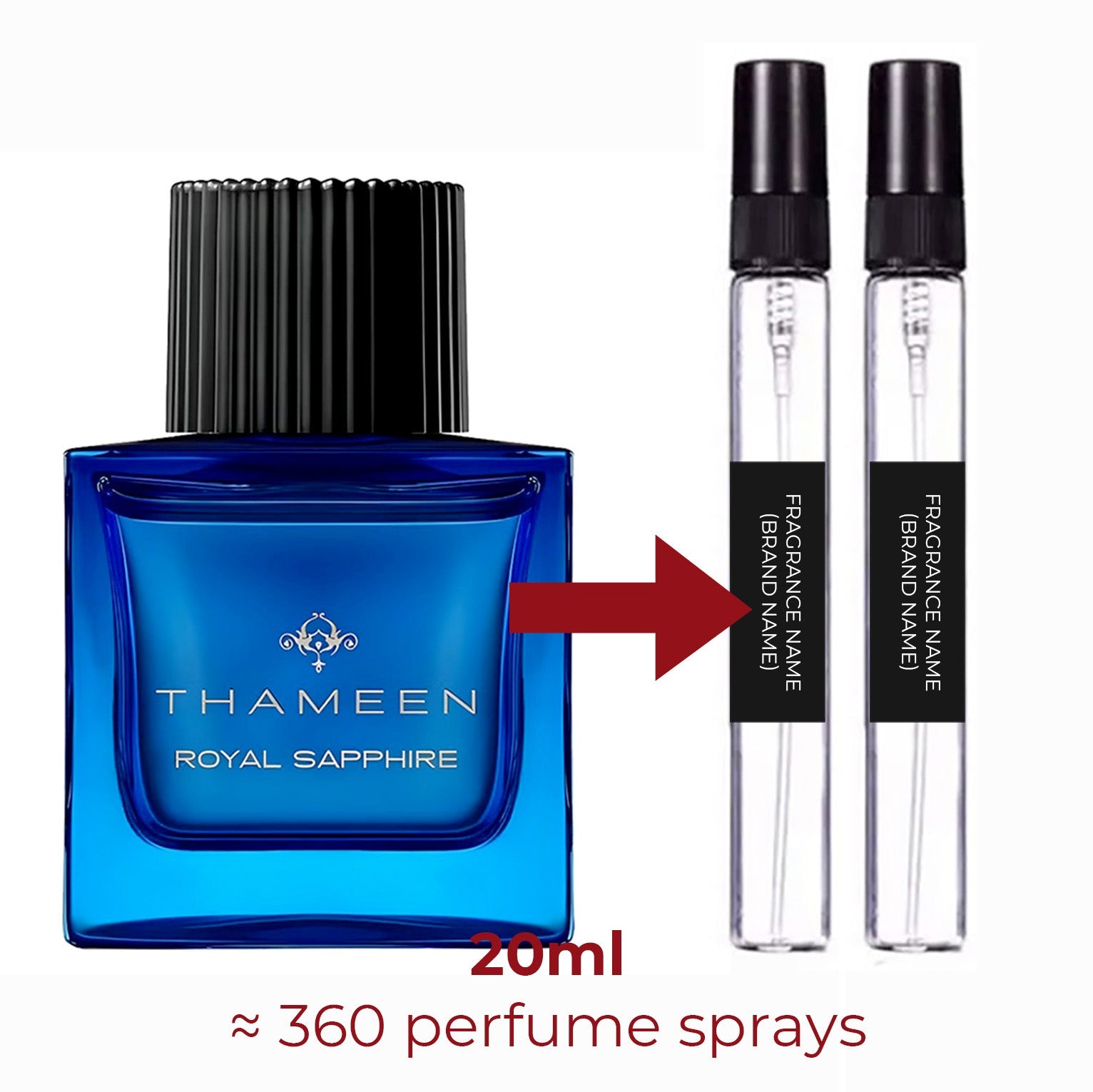 Parfum Royal Sapphire Thameen unisexe - ParfumAmaruParis