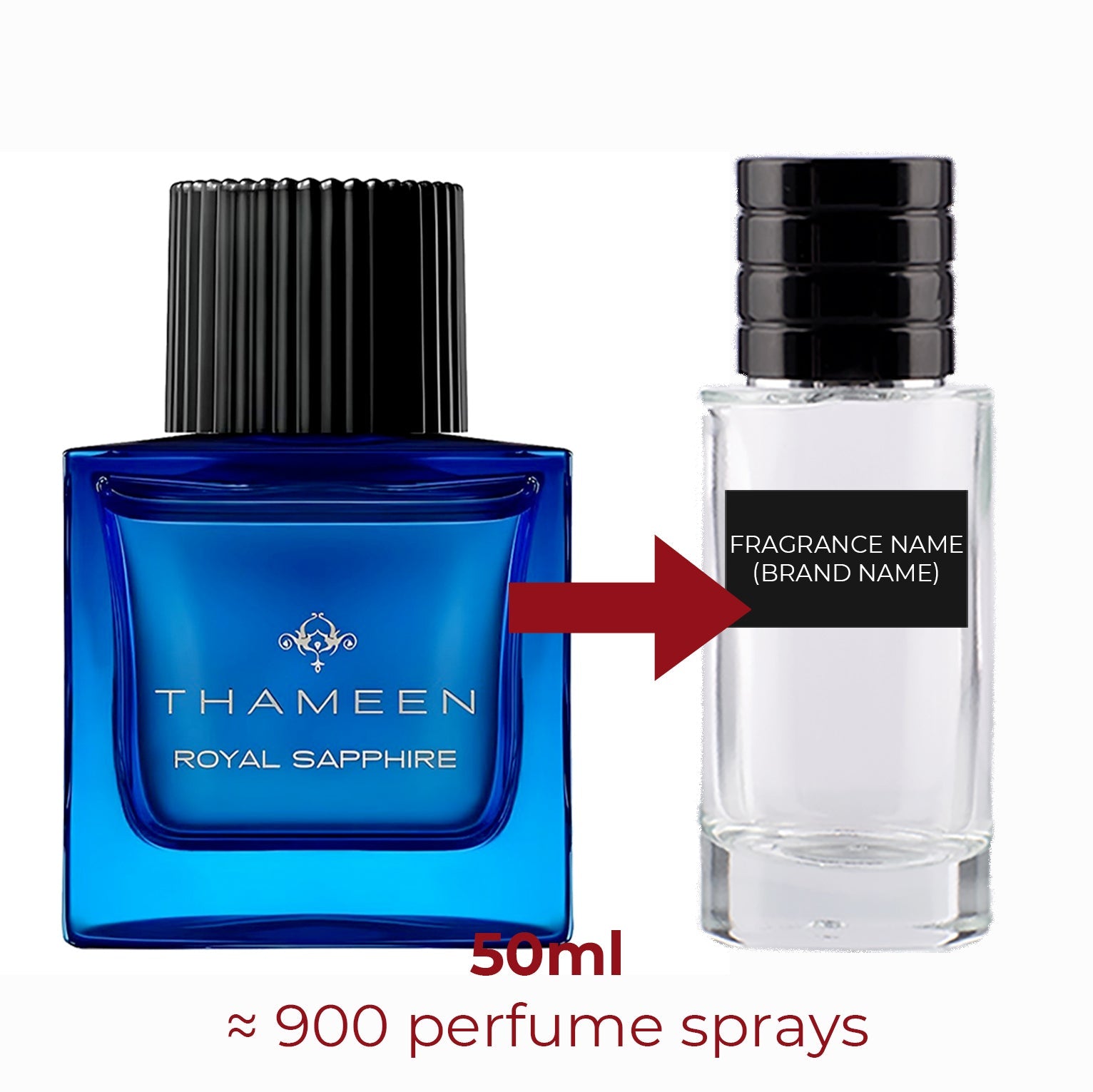 Parfum Royal Sapphire Thameen unisexe - ParfumAmaruParis
