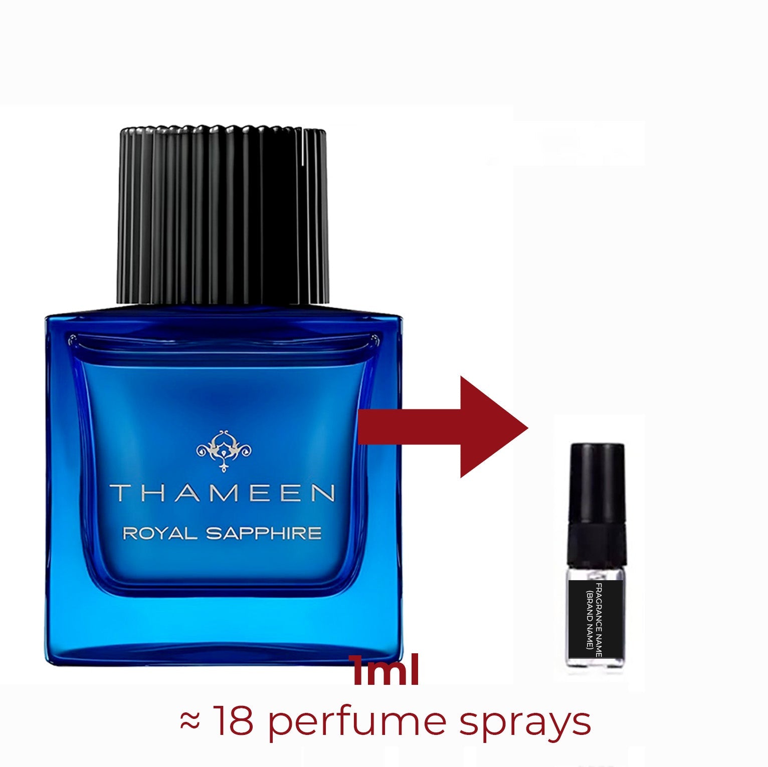 Parfum Royal Sapphire Thameen unisexe - ParfumAmaruParis