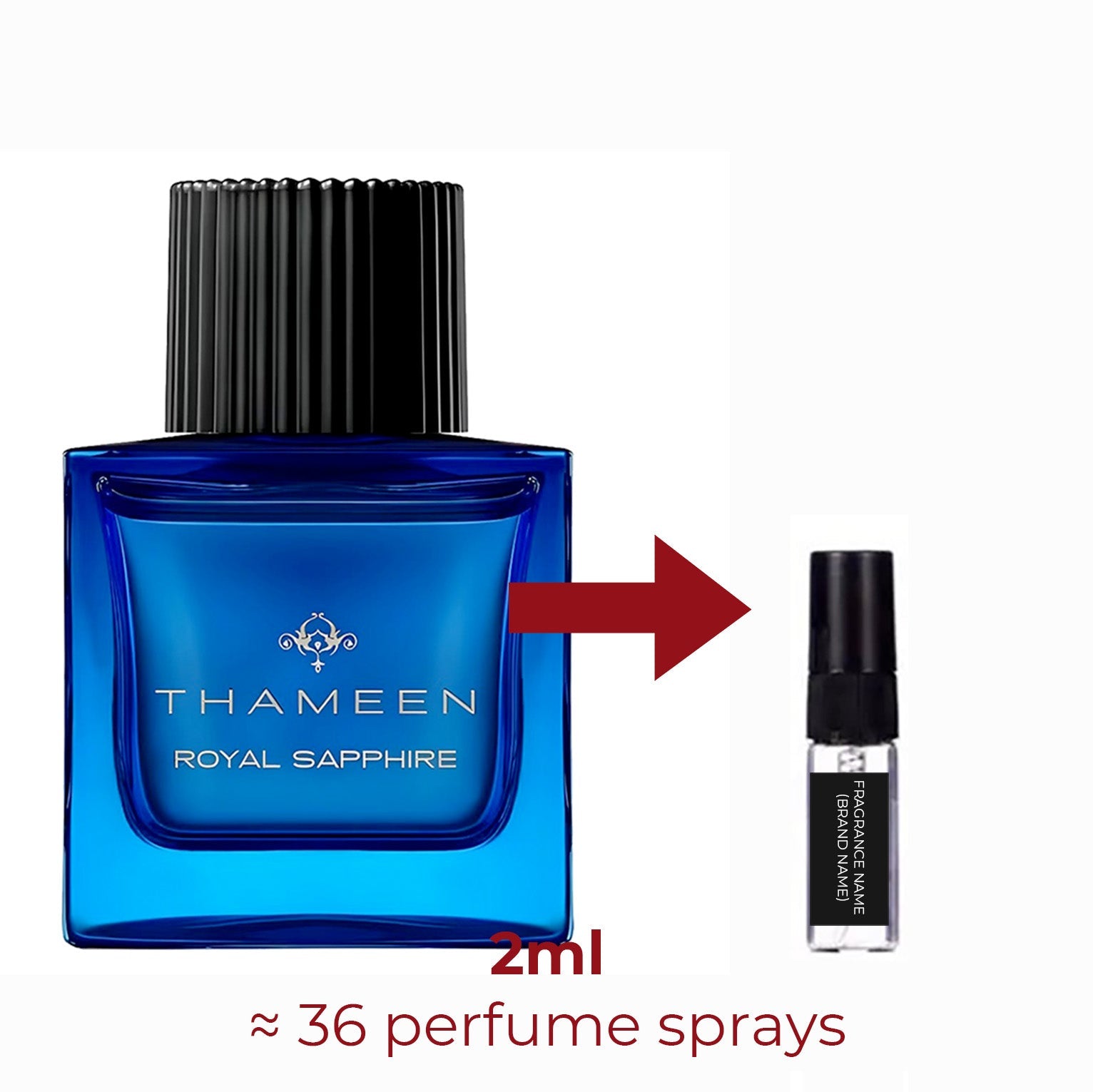 Parfum Royal Sapphire Thameen unisexe - ParfumAmaruParis